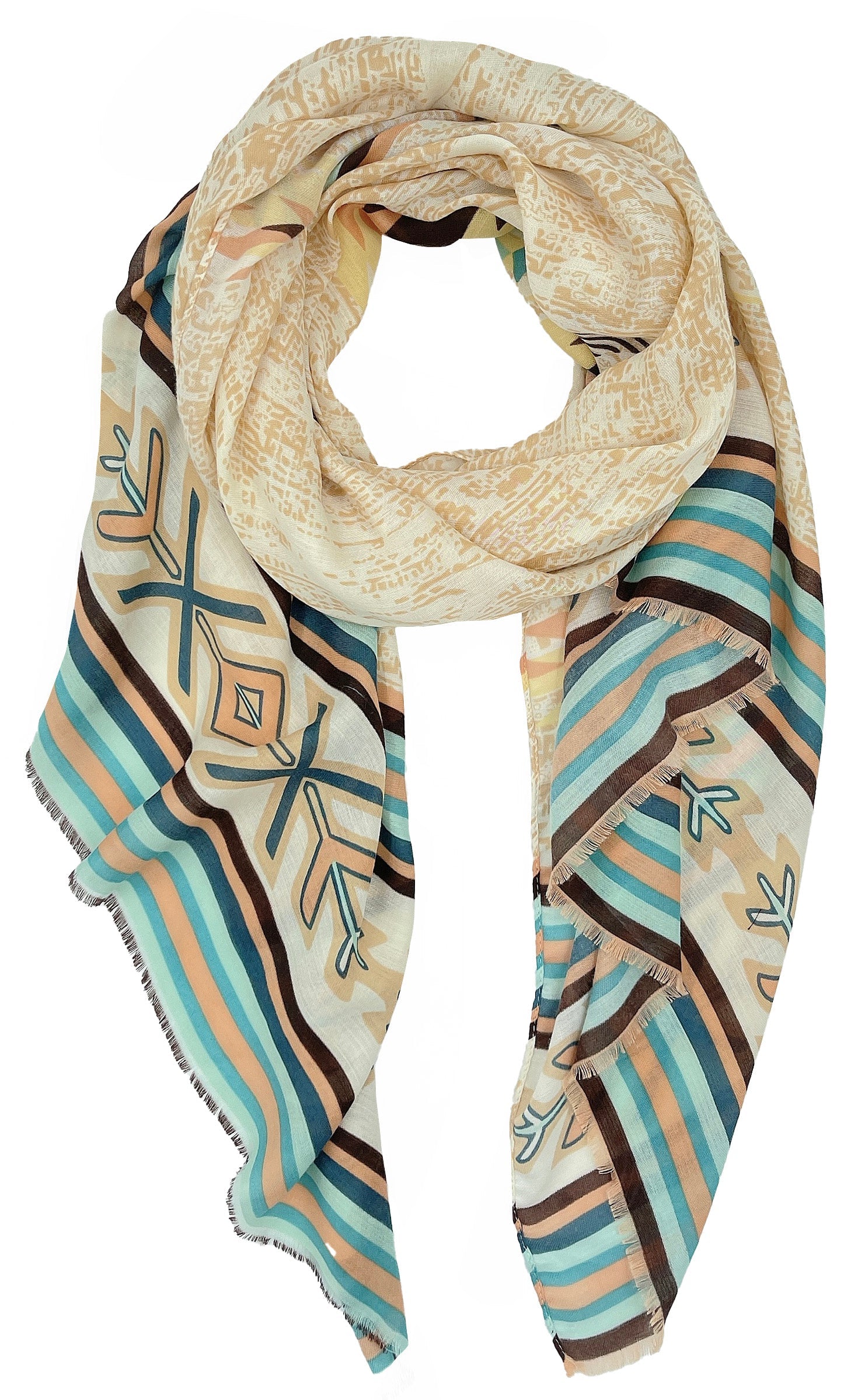 Aztec Print Scarf - Charming Charlie