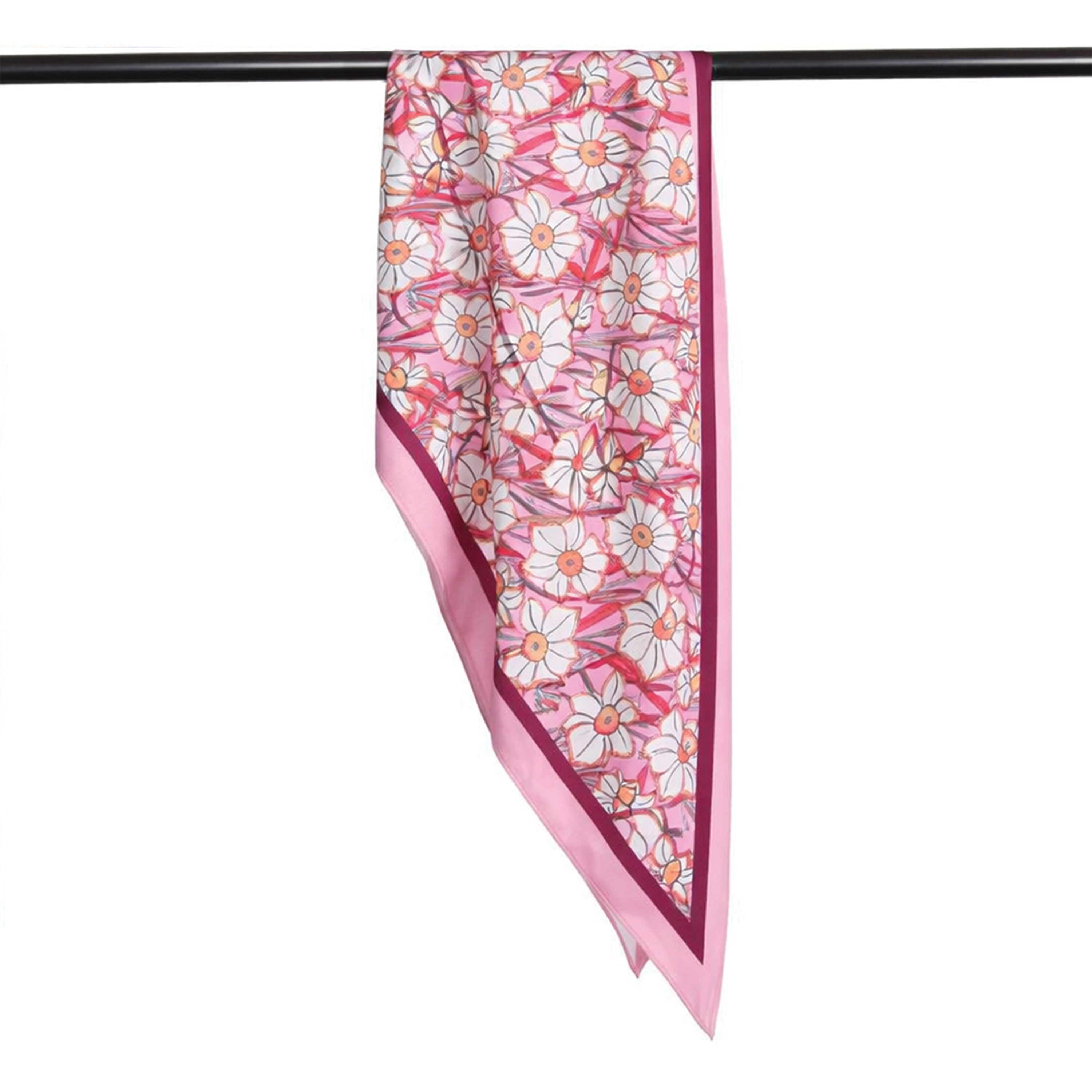 Floral Print Triangle Scarf - Charming Charlie