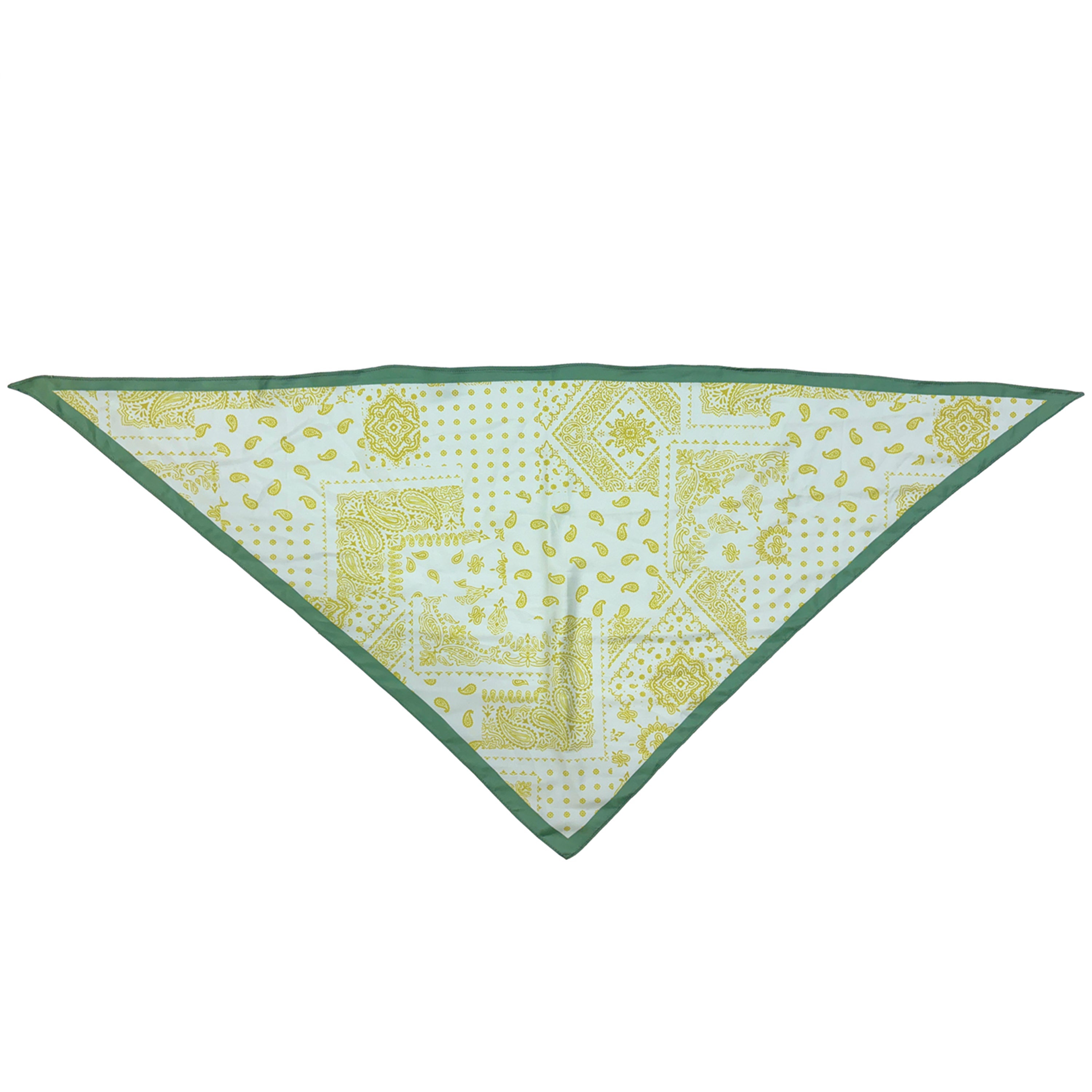 Bandana Print Triangle Scarf - Charming Charlie
