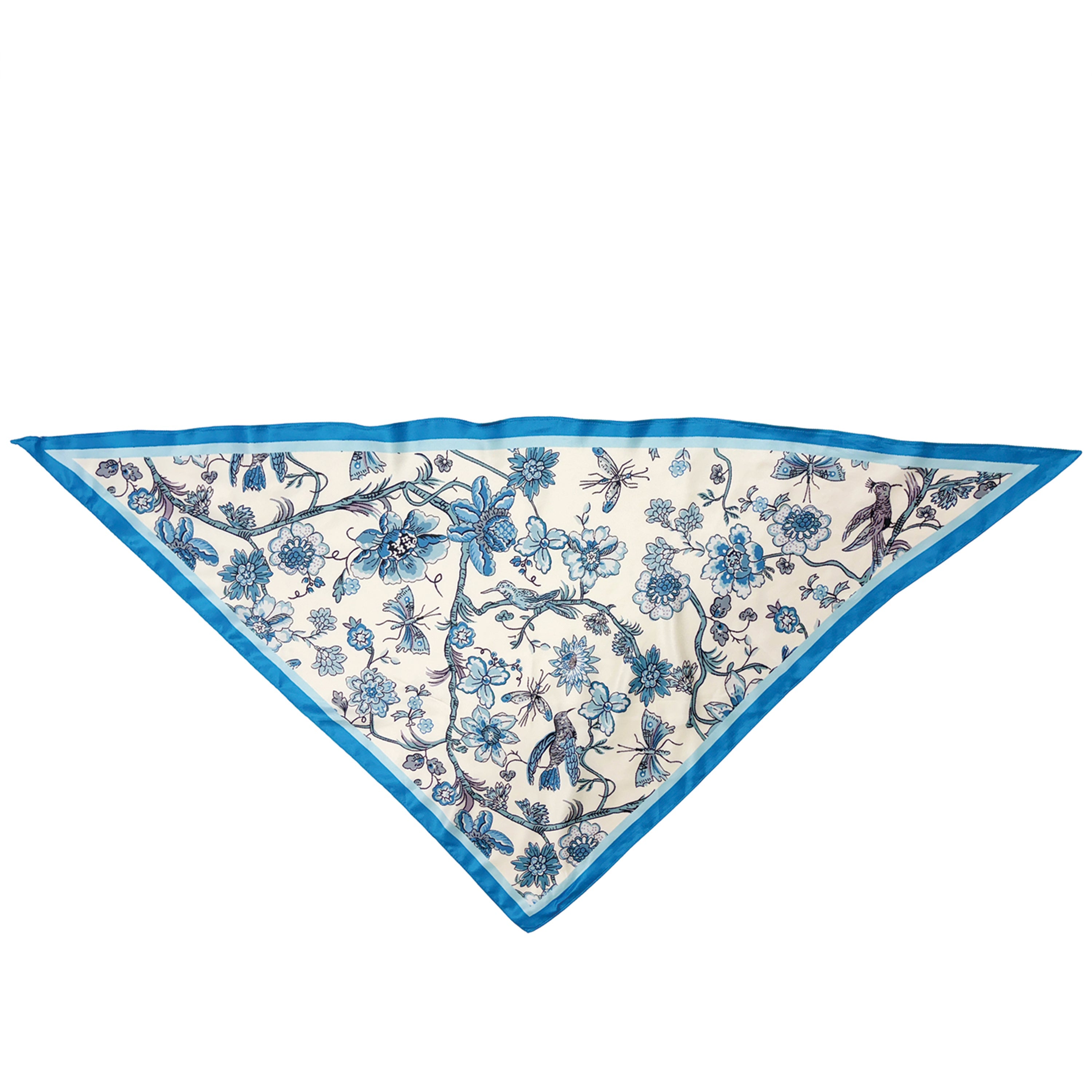 Floral Print Triangle Scarf - Charming Charlie