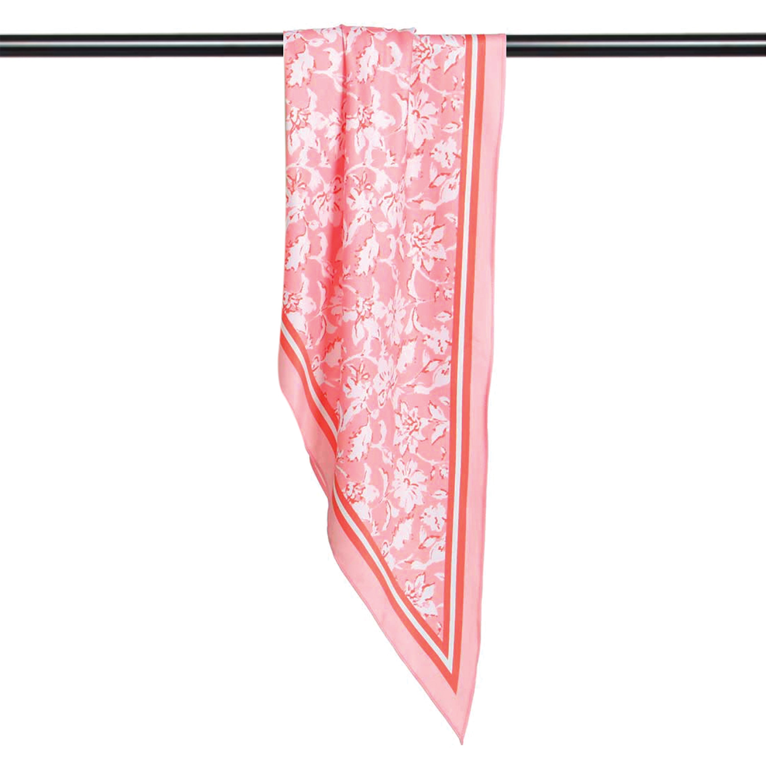 Floral Print Triangle Scarf - Charming Charlie
