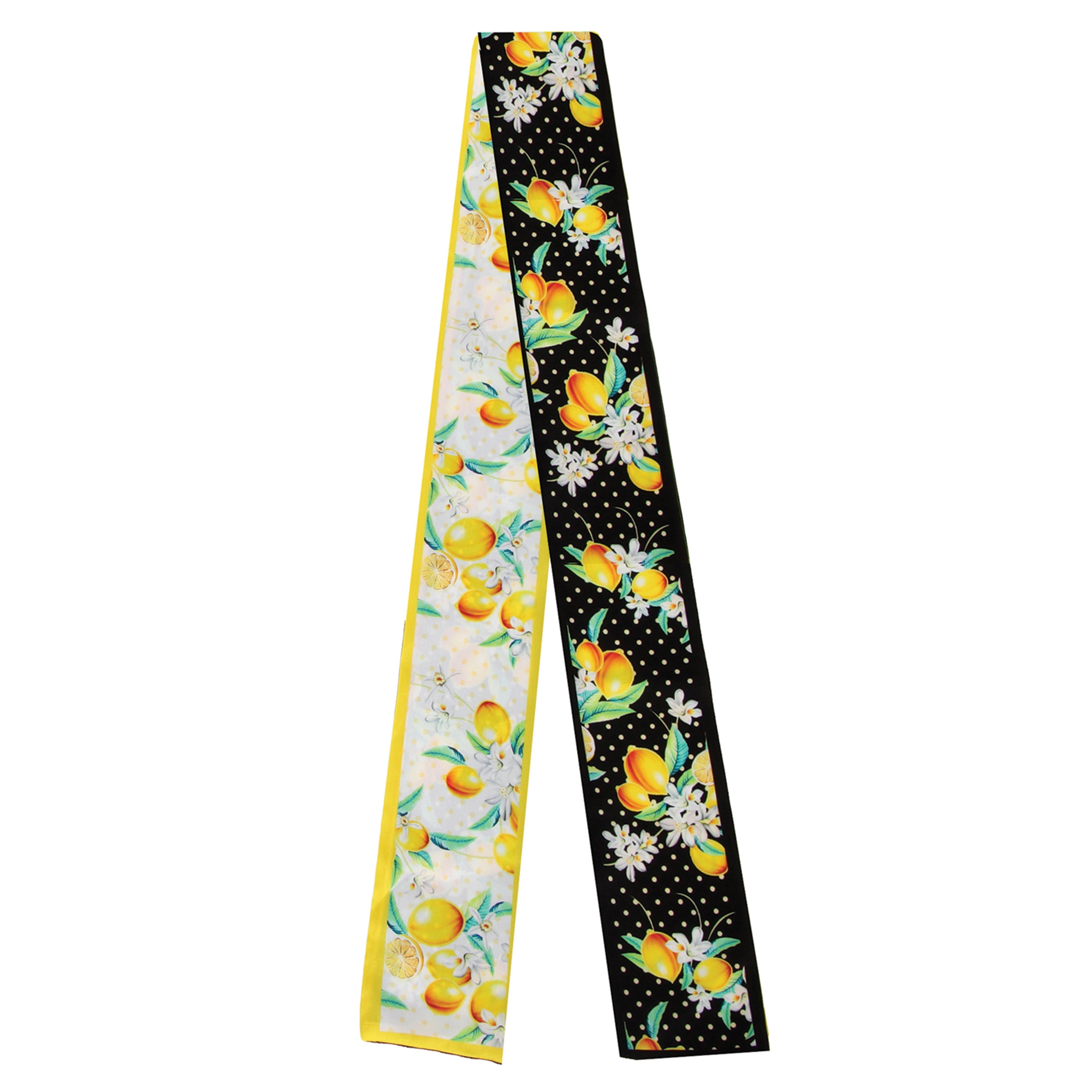Fruit Floral Skinny Scarf - Charming Charlie