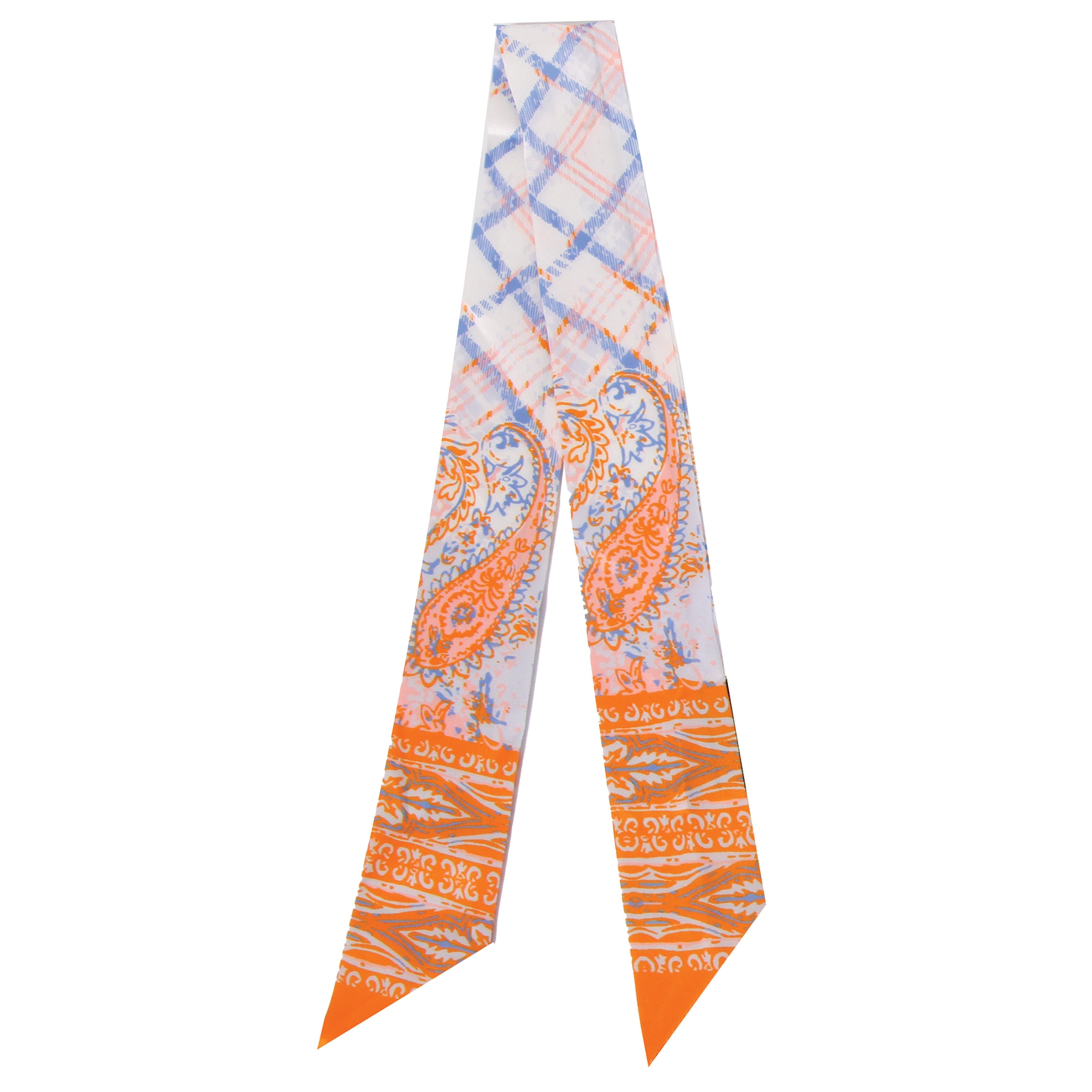 Paisley Mix Skinny Scarf - Charming Charlie