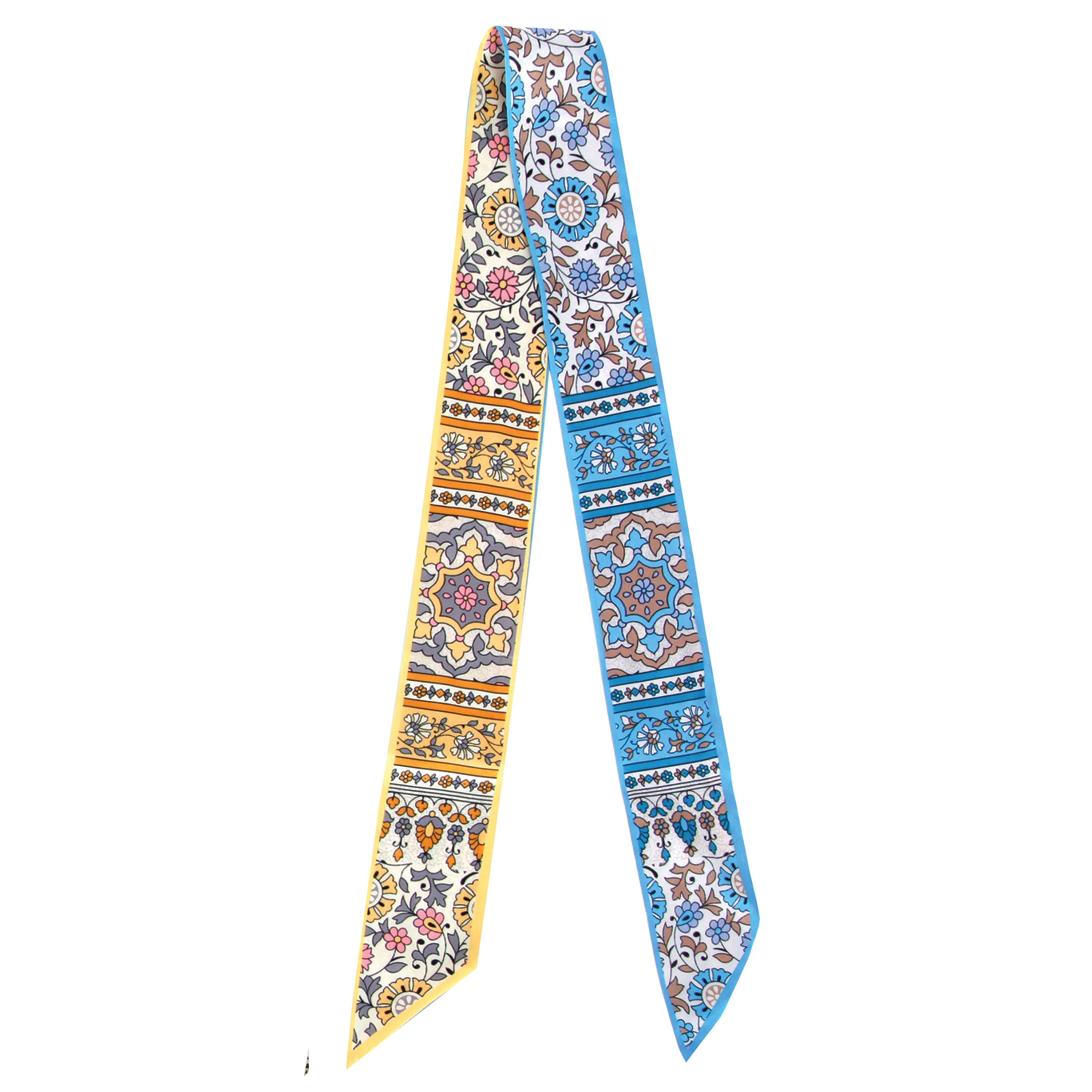Allover Print Skinny Scarf - Charming Charlie