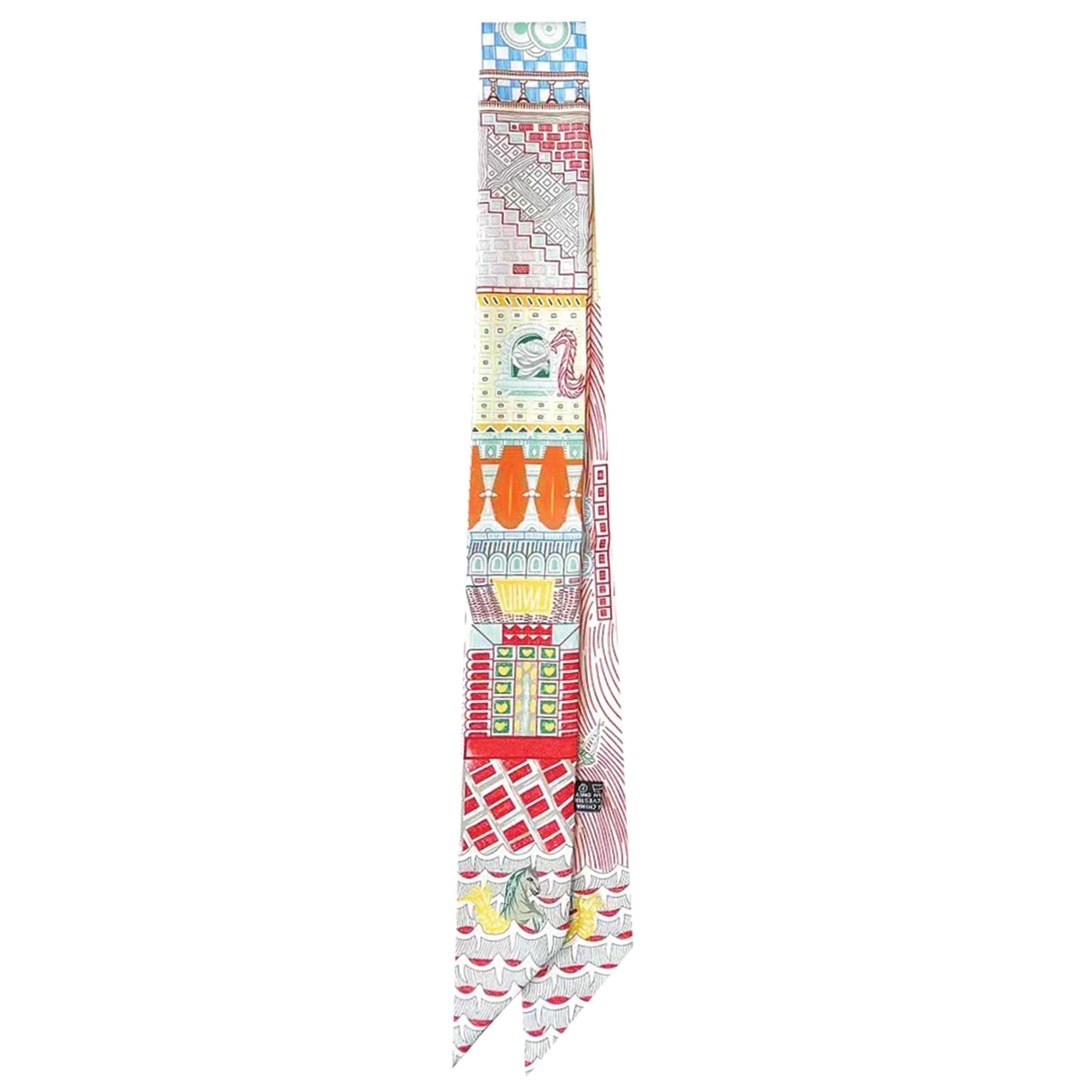 Story Tiles Skinny Scarf - Charming Charlie