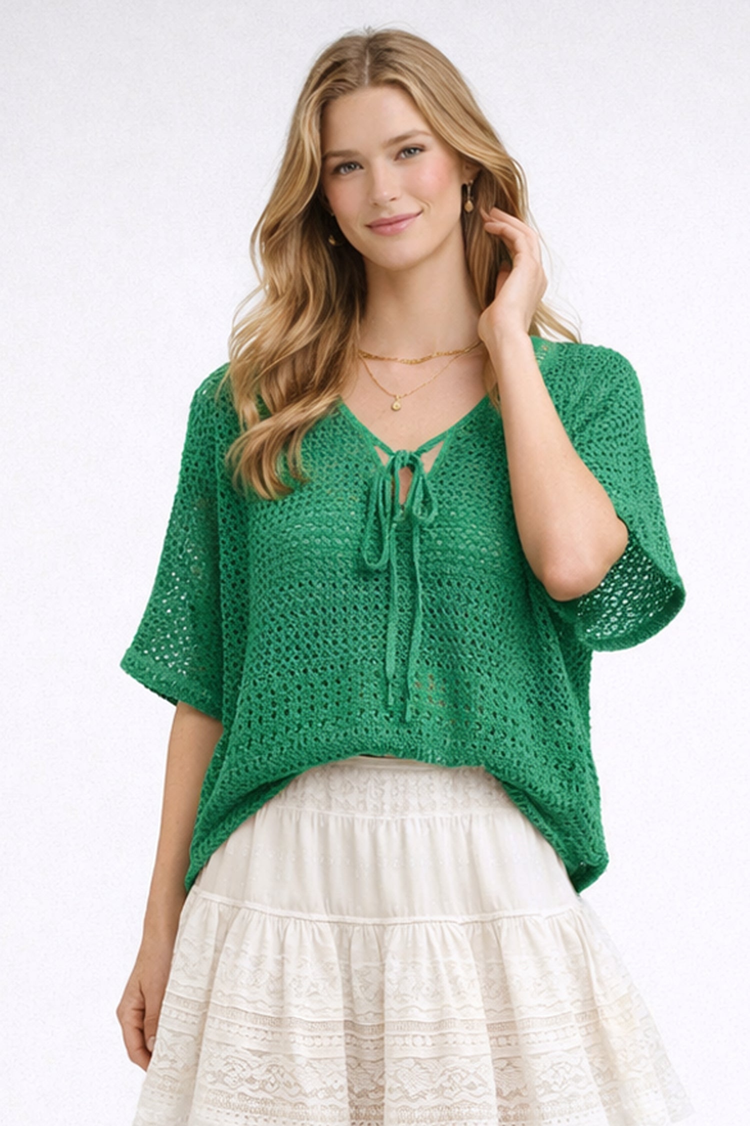 Crochet Poncho - Charming Charlie