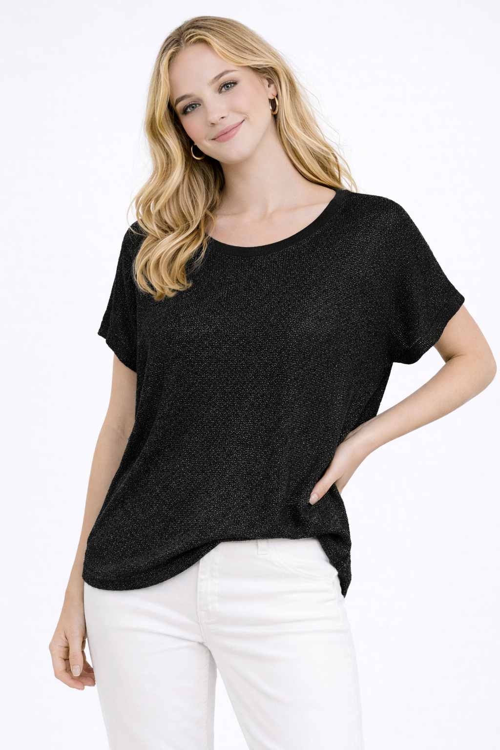 Lurex Poncho - Charming Charlie