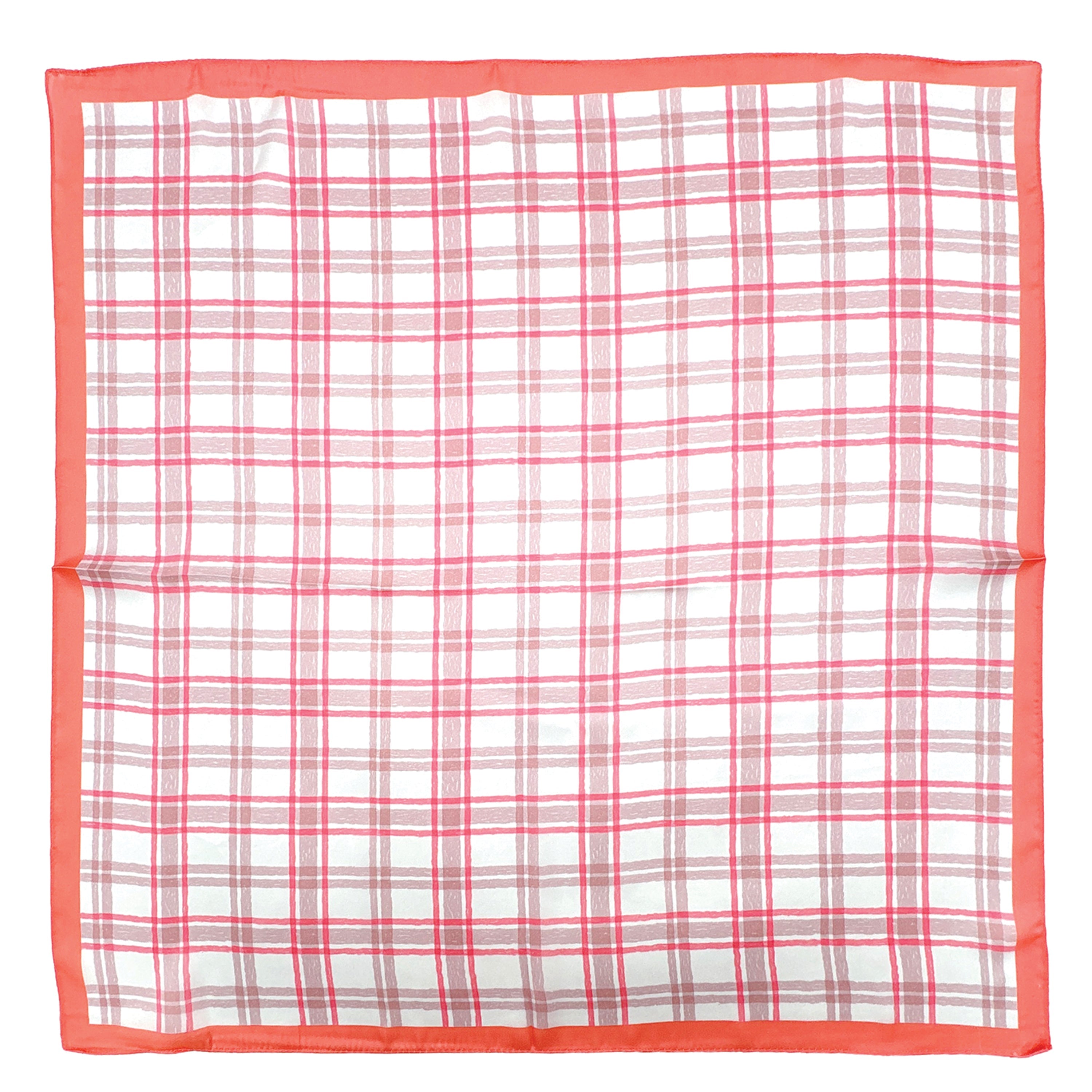 Plaid Print Square Scarf - Charming Charlie