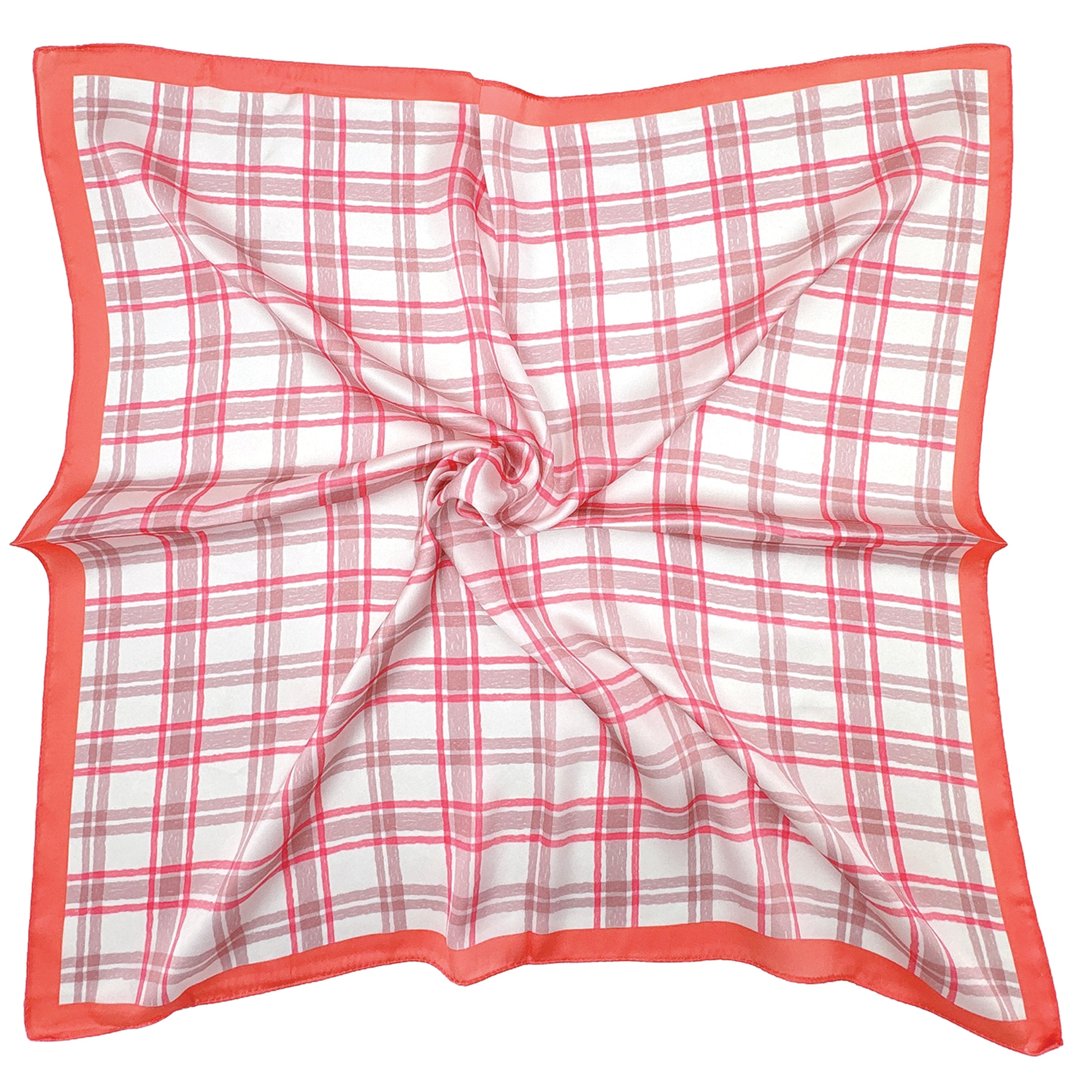 Plaid Print Square Scarf - Charming Charlie
