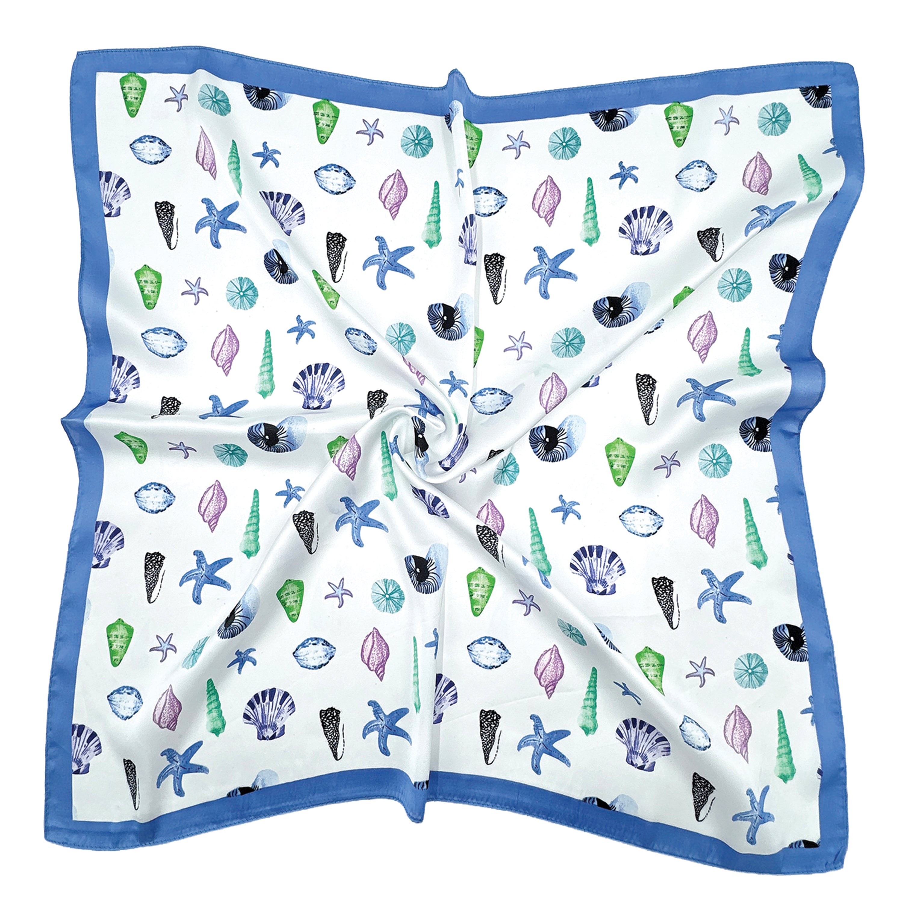 Beach Day Print Square Scarf - Charming Charlie