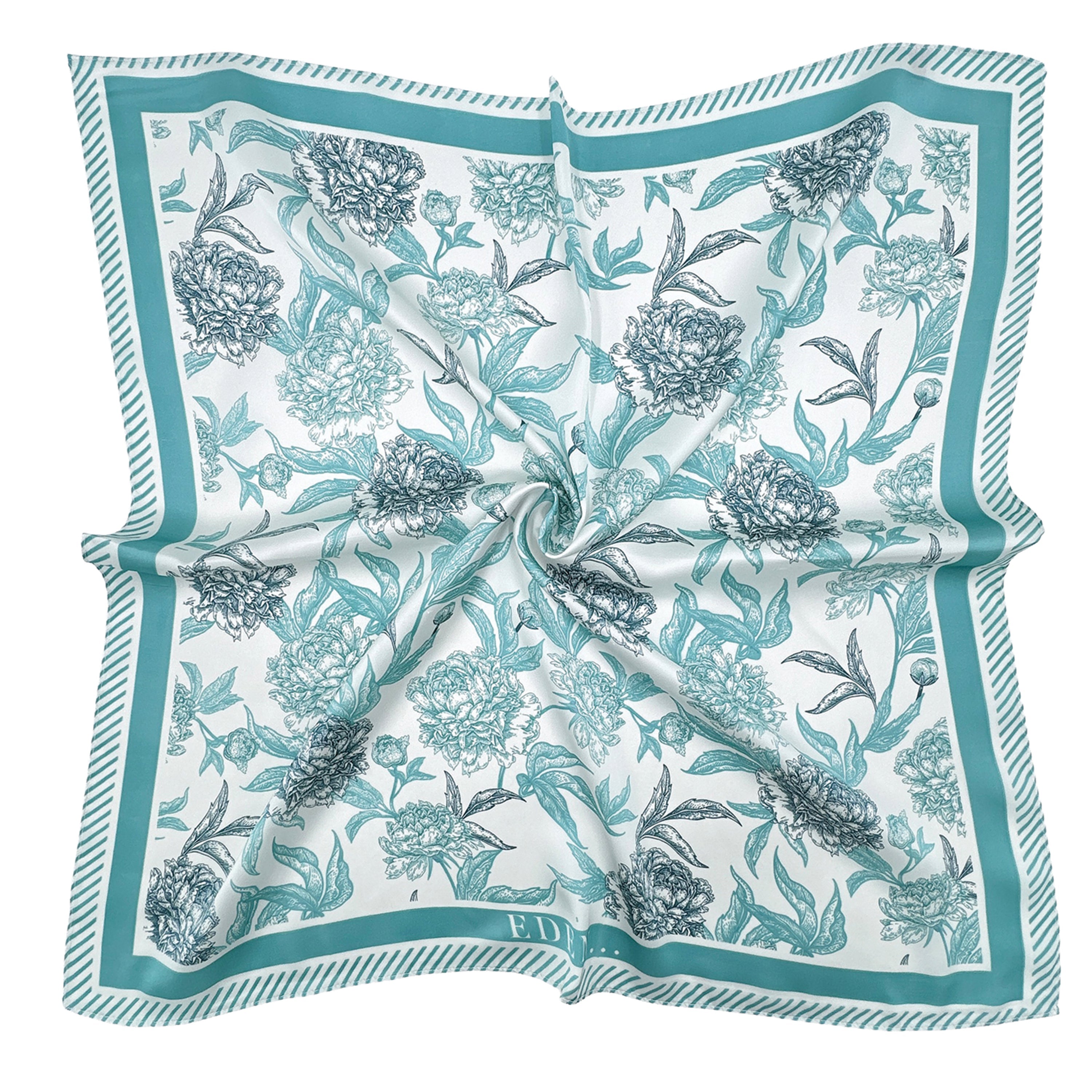 Flower Print Square Scarf - Charming Charlie