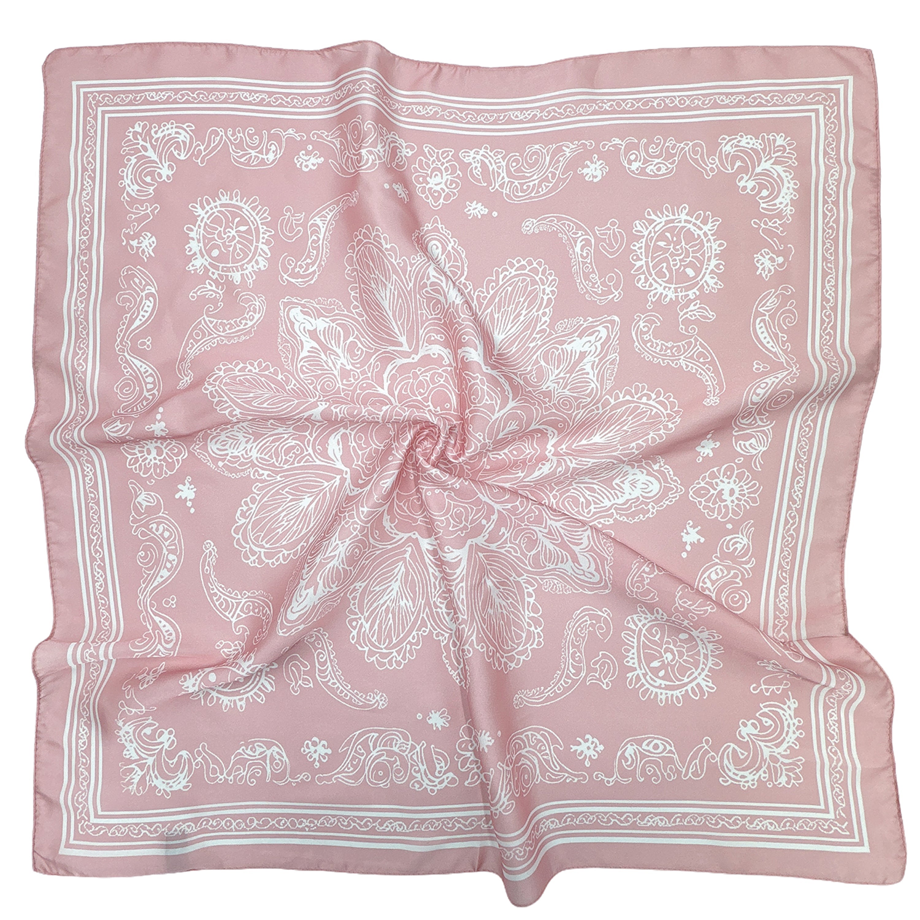 Bandana Print Square Scarf - Charming Charlie