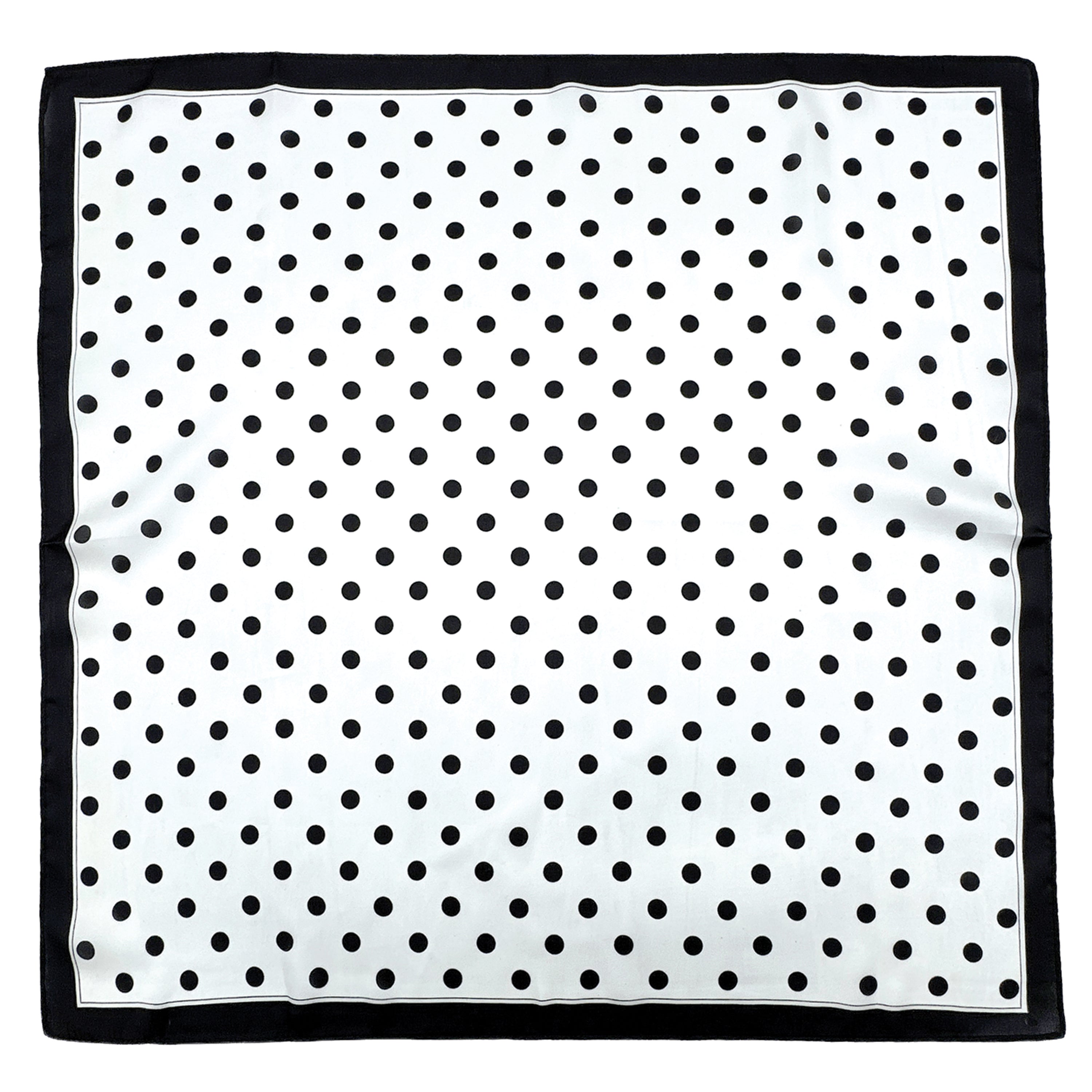Polka Dot Print Square Scarf - Charming Charlie
