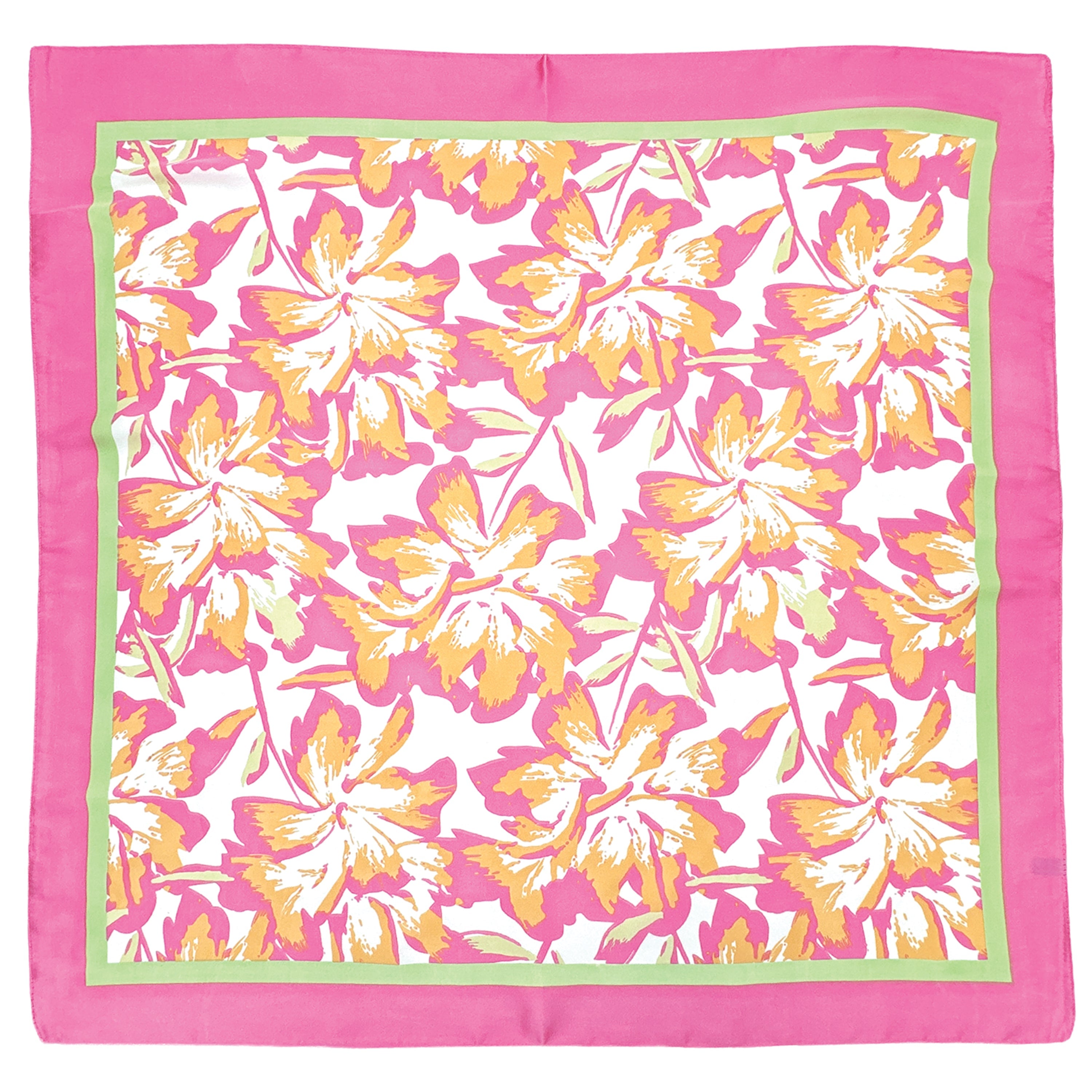 Hawaiian Print Square Scarf - Charming Charlie