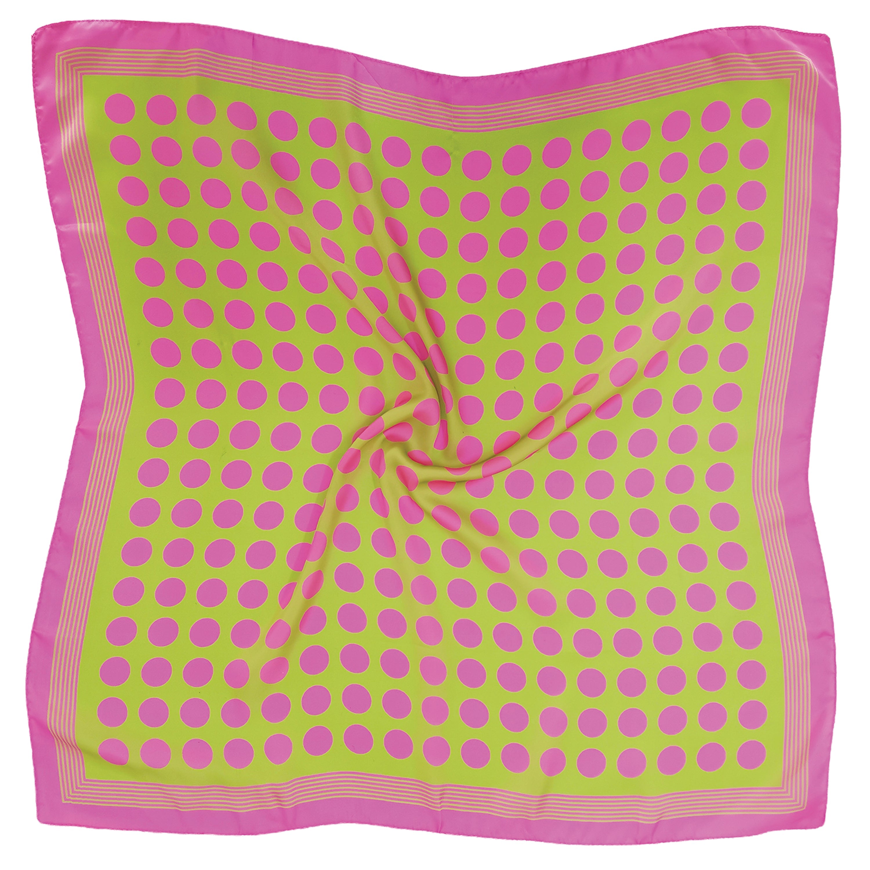 Polka Dot Print Square Scarf - Charming Charlie