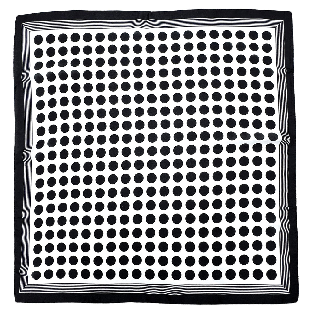 Polka Dot Print Square Scarf - Charming Charlie