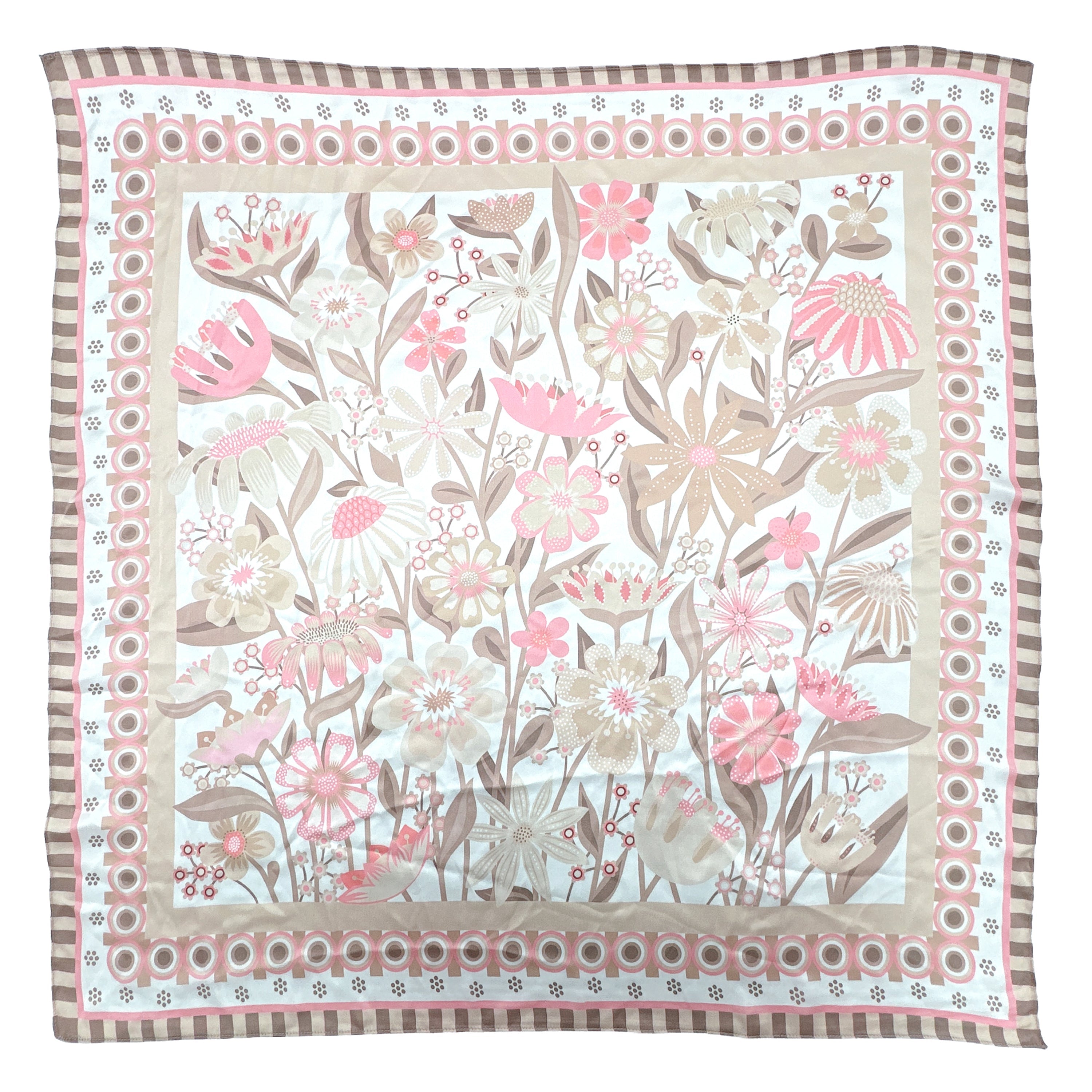 Flower Print Square Scarf - Charming Charlie