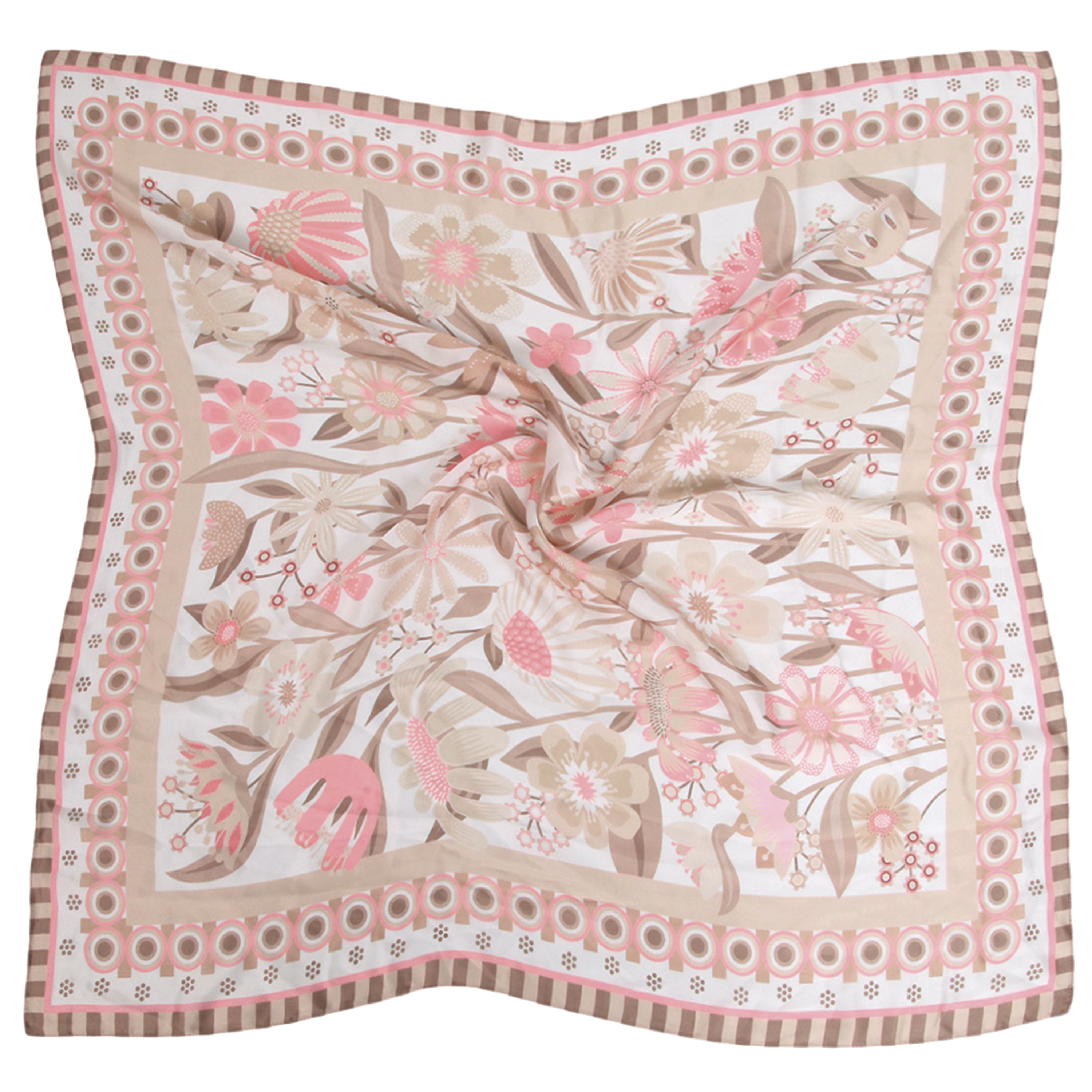 Flower Print Square Scarf - Charming Charlie