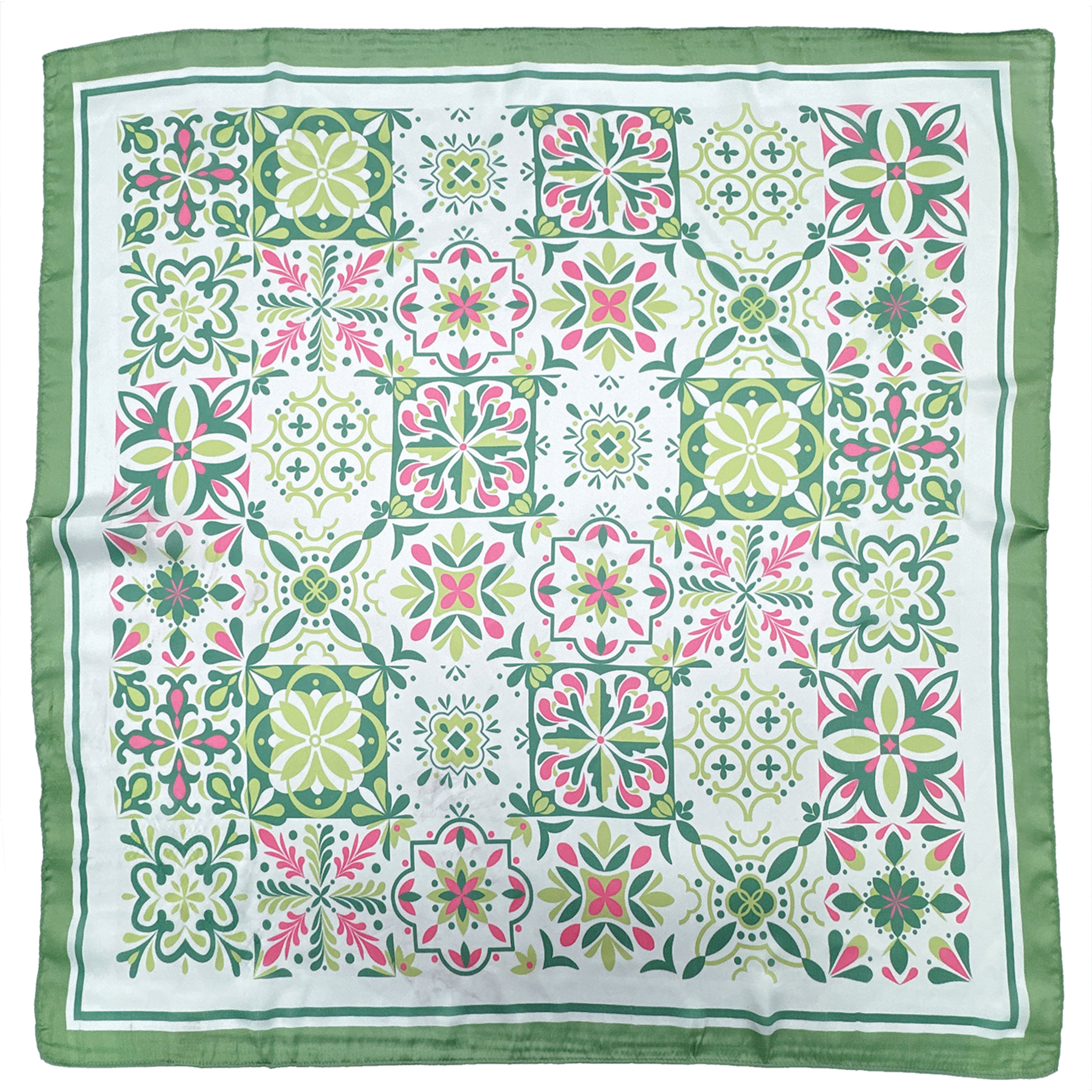 Tile Print Square Scarf - Charming Charlie