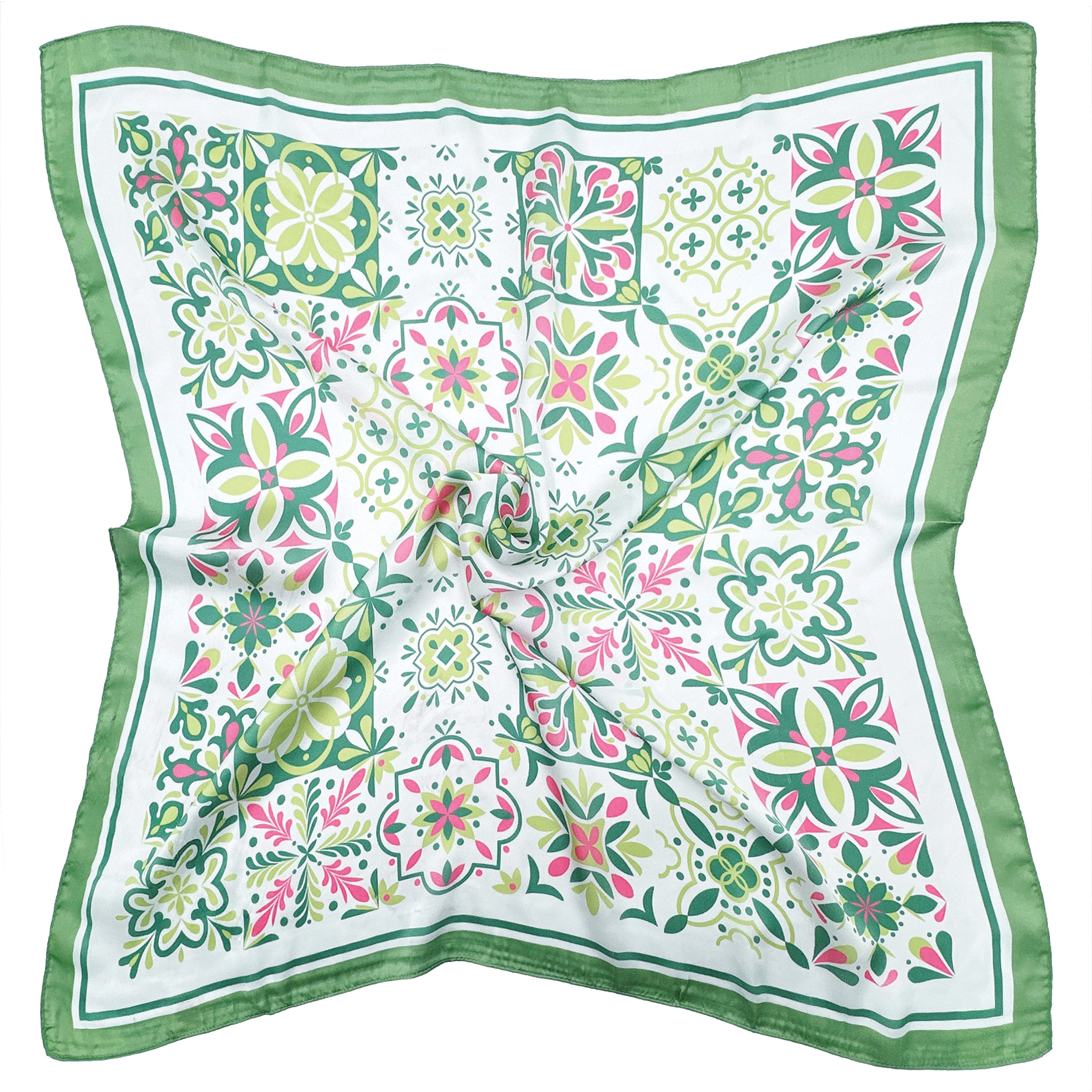 Tile Print Square Scarf - Charming Charlie