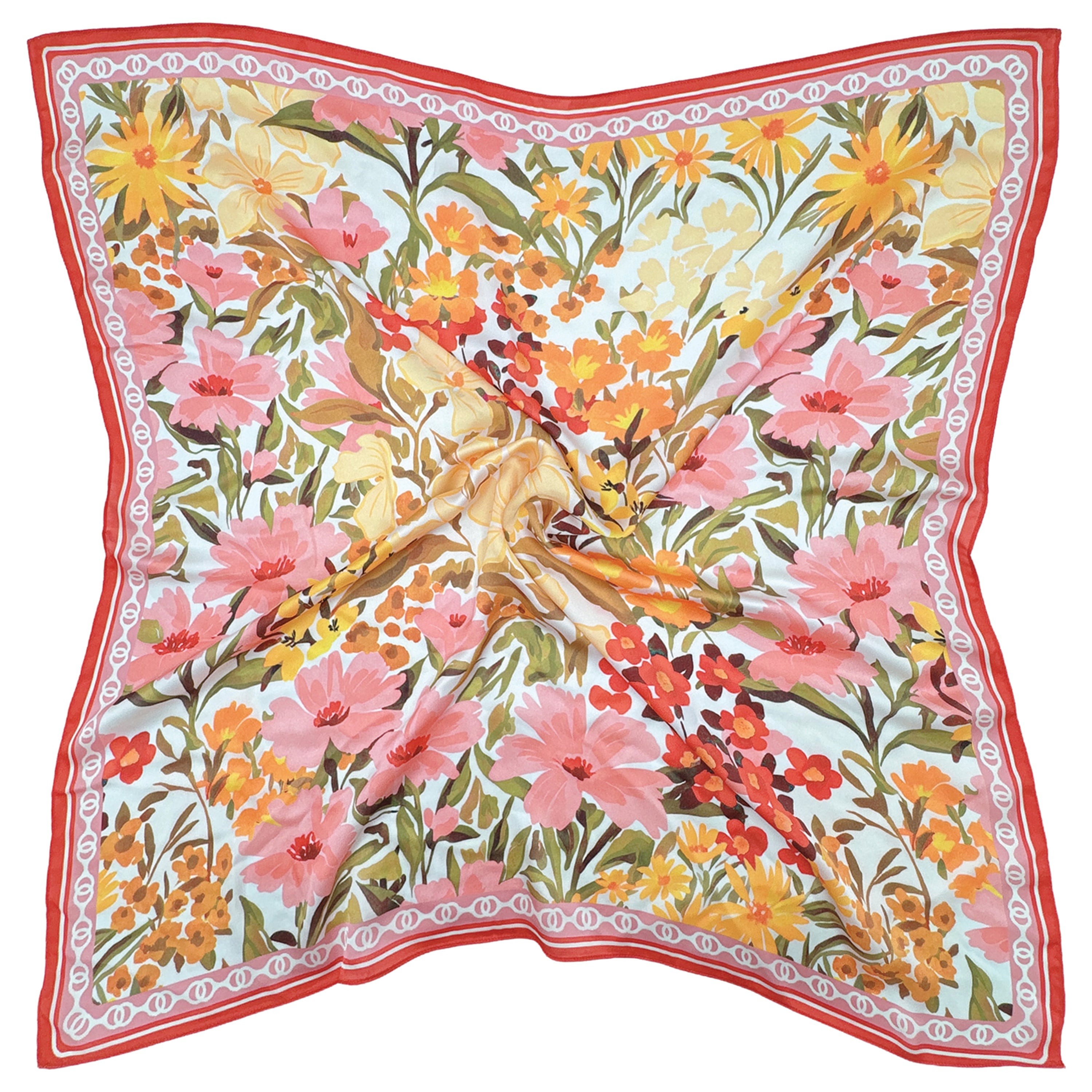 Floral Print Square Scarf - Charming Charlie