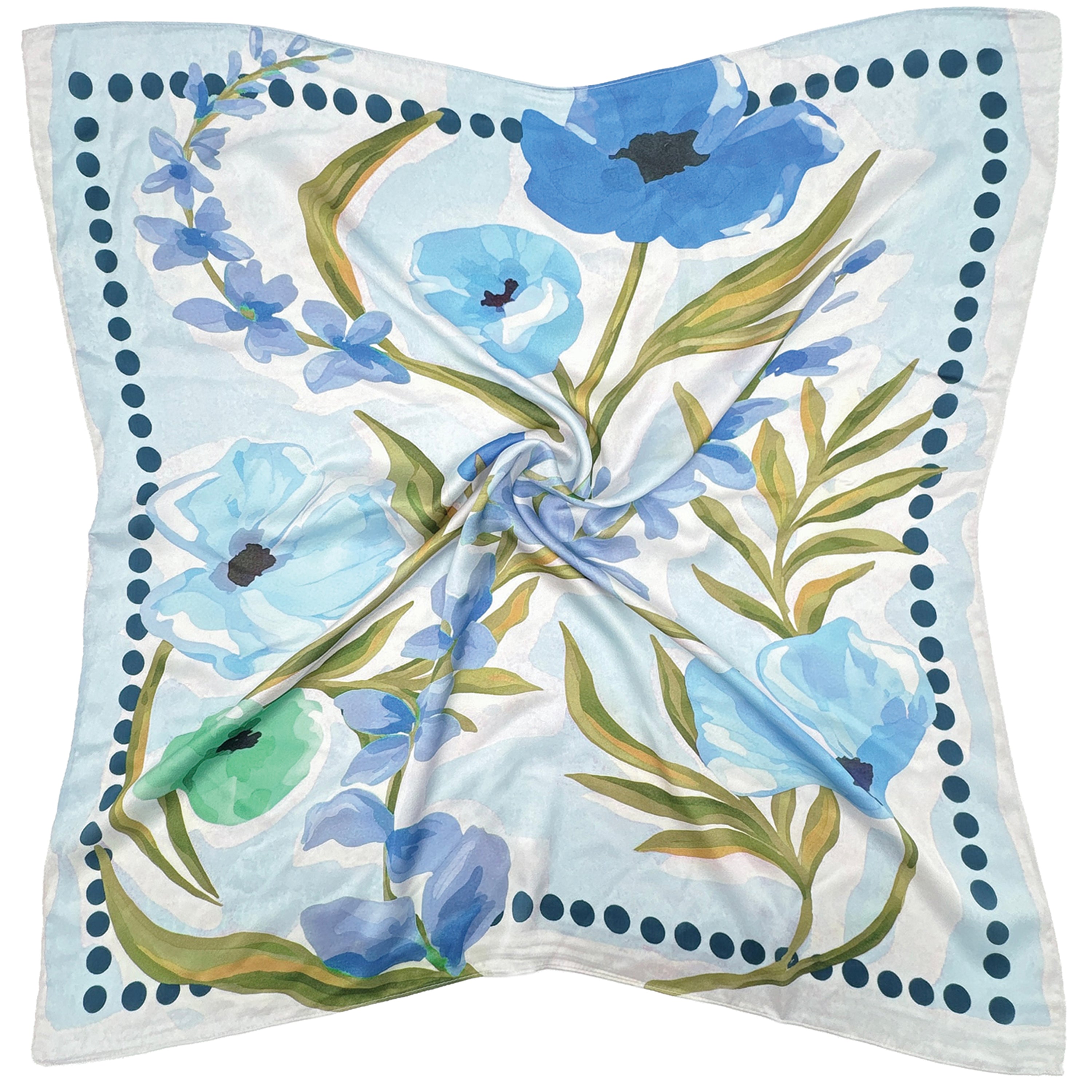 Water Color Print Square Scarf - Charming Charlie