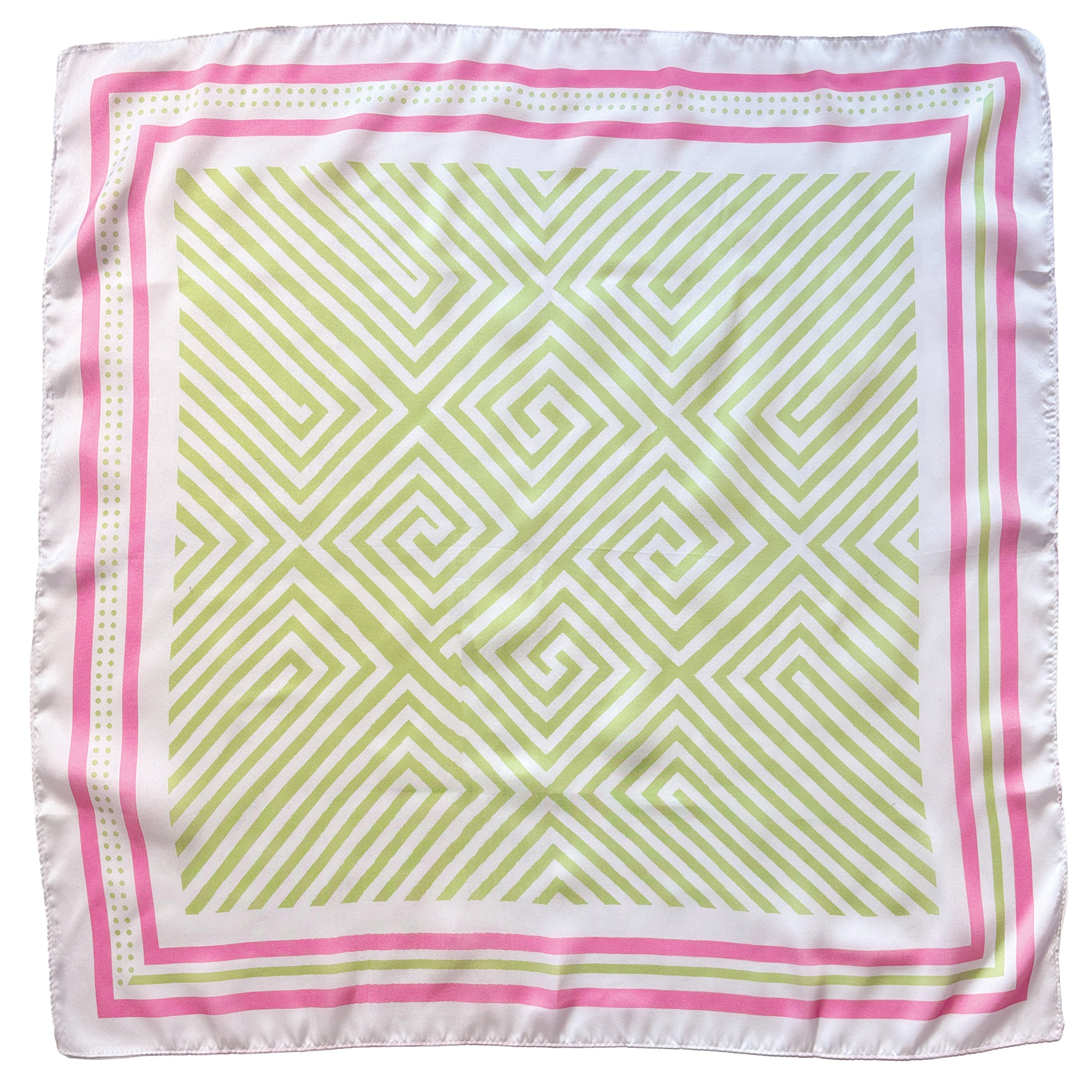 Stripe Print Square Scarf - Charming Charlie