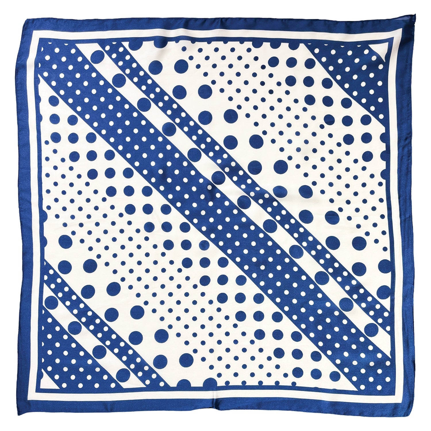 Polka Dot Print Square Scarf - Charming Charlie