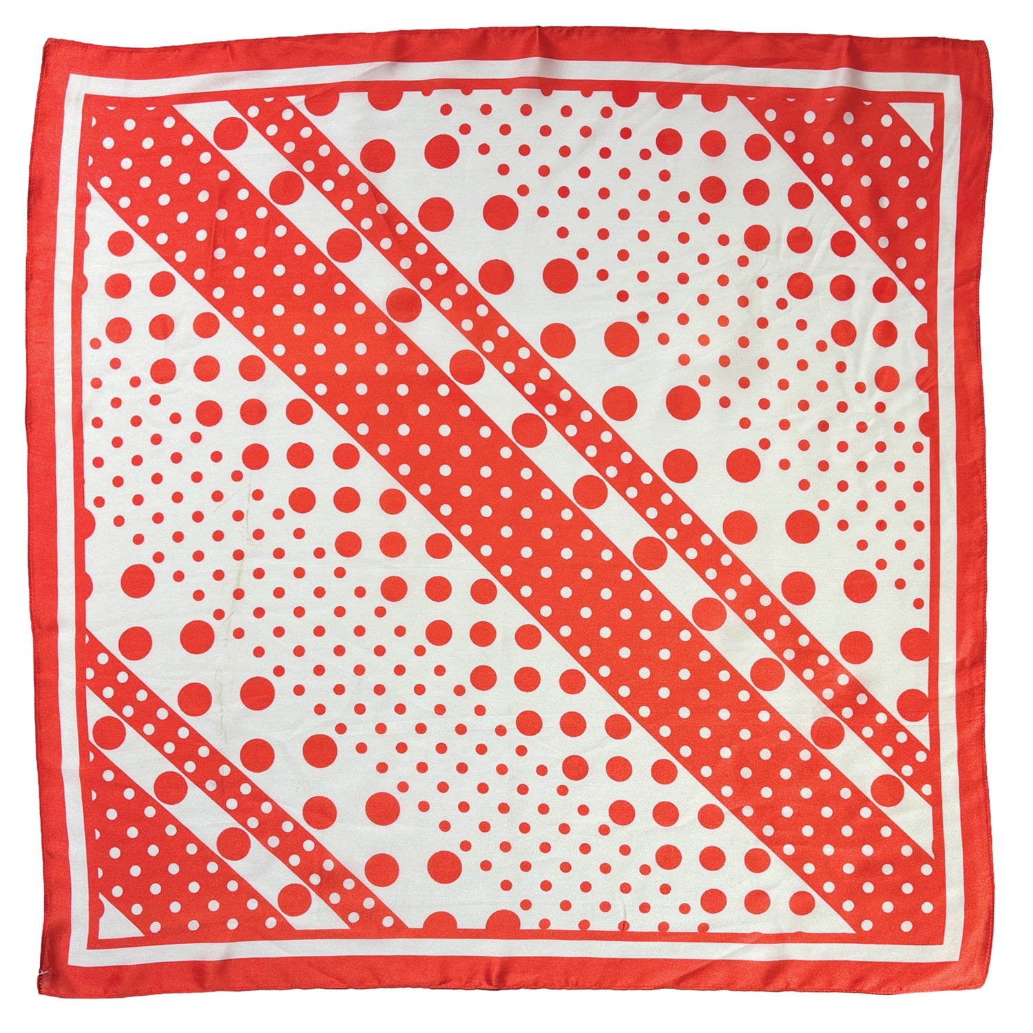 Polka Dot Print Square Scarf - Charming Charlie