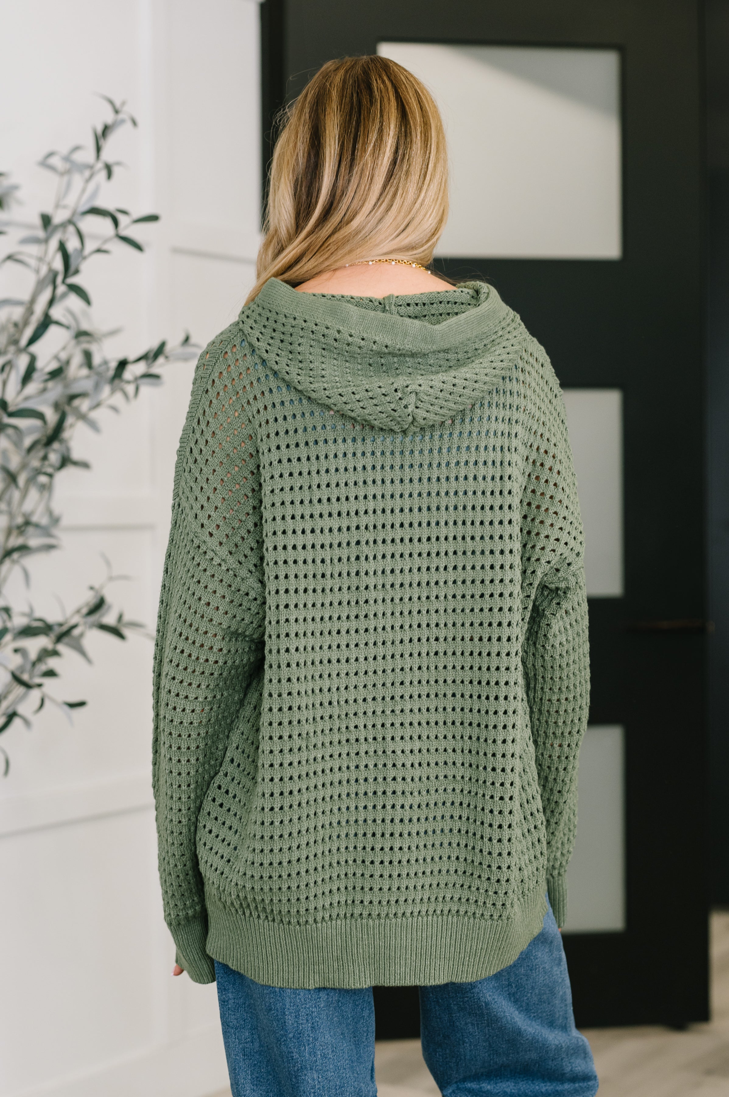 What a Catch Open Weave Pullover - Charming Charlie