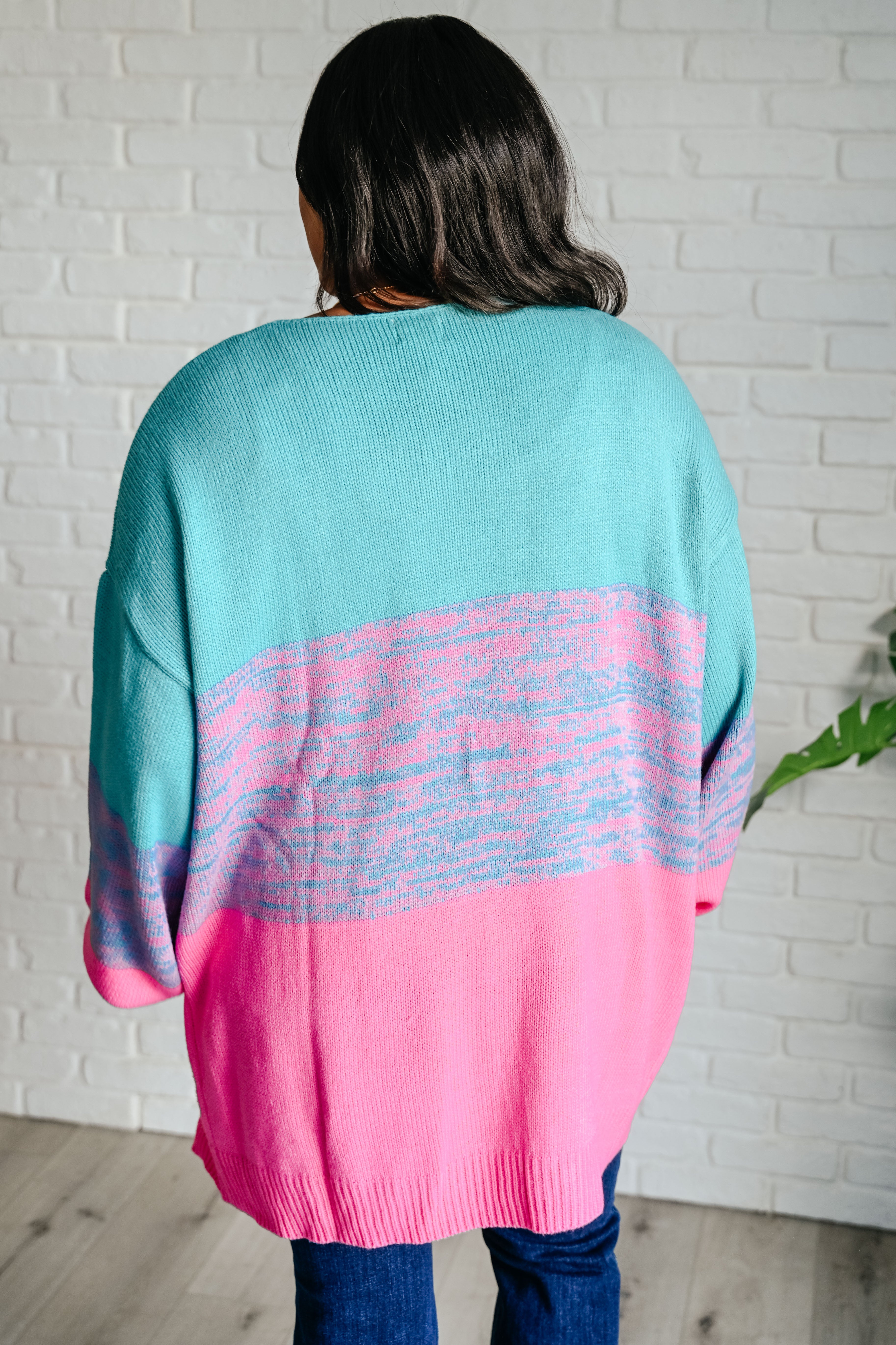 When We're Grooving Open Front Cardigan - Charming Charlie