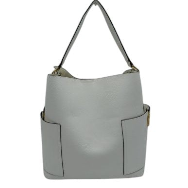 2-in-1 Chic Satchel Side Pocket Bucket Bag with Long Strap - Charming Charlie