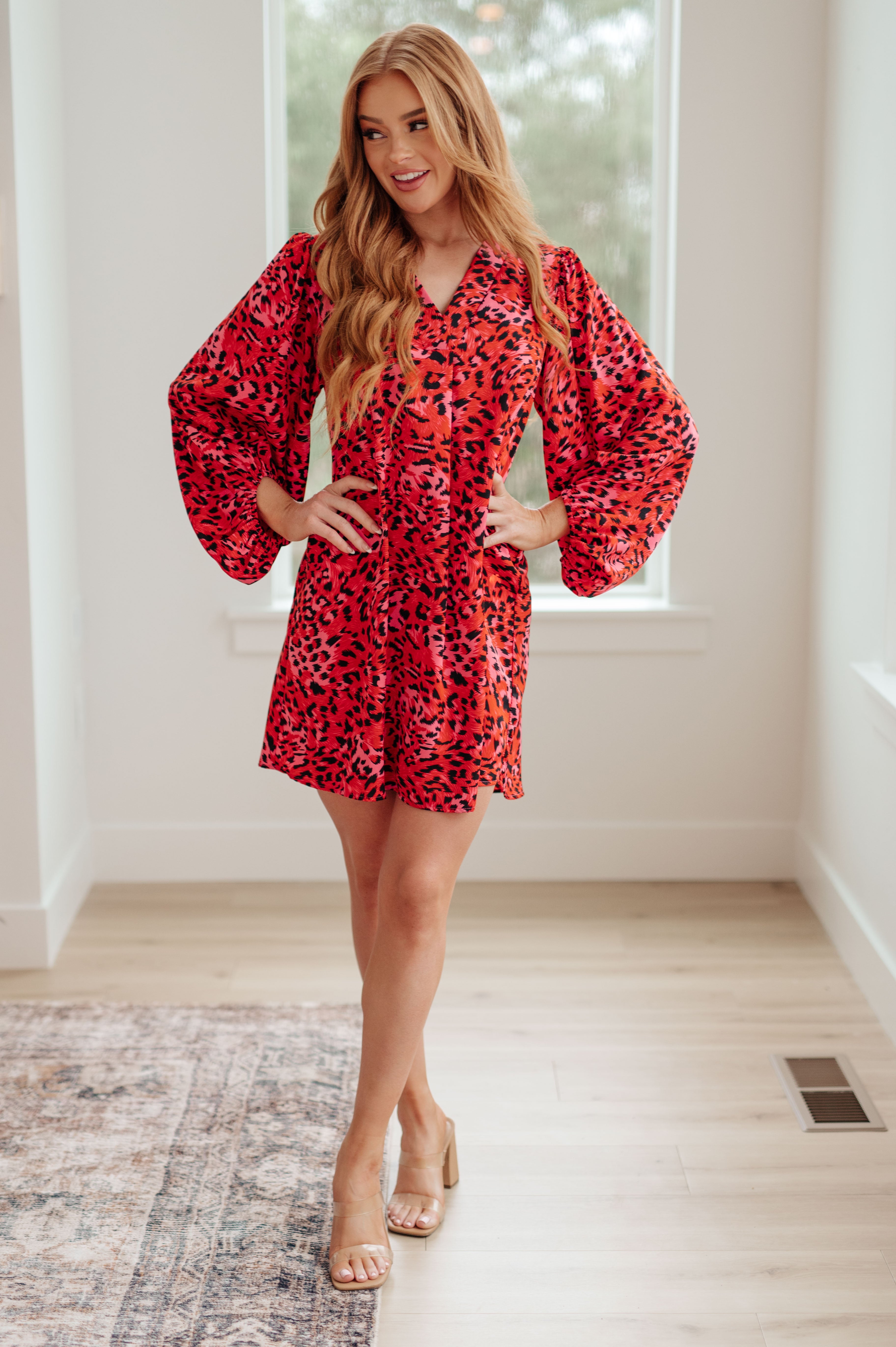 Wild About Life Animal Print Dress - Charming Charlie