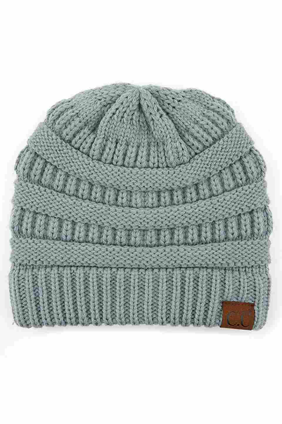 WinterMint C.C Ribbed Knit Solid Color Beanie offers a timeless design with durable ribbed knitting, ensuring a snug and comfortable fit. Crafted for warmth and versatility, this beanie is perfect for everyday wear, providing reliable protection against cold weather while maintaining a sleek, minimalist style that complements any outfit. Its solid color adds understated appeal, making it an essential accessory for both casual and outdoor use.