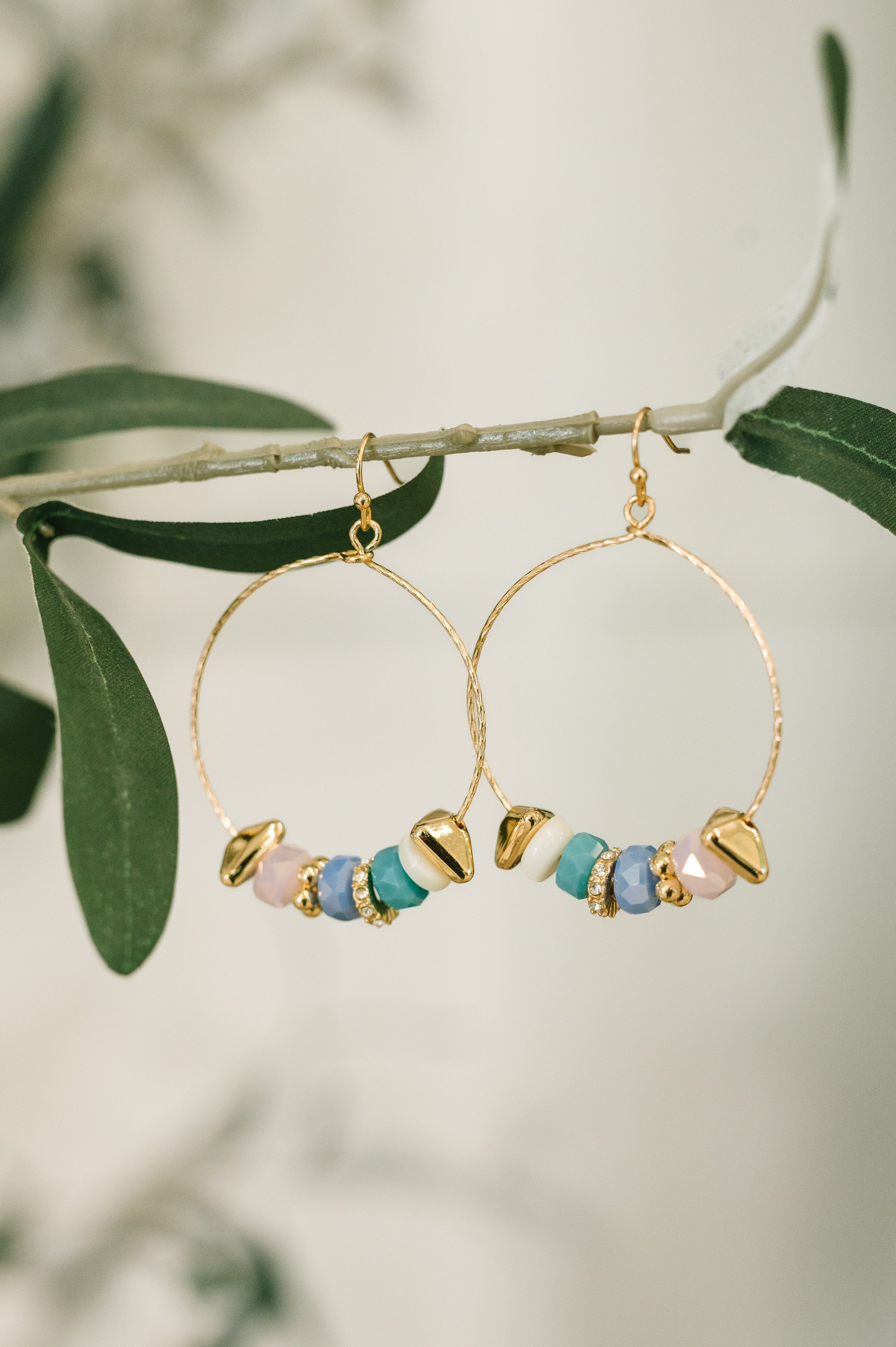 Wouldn't Put It Pastel Her Hoop Earrings - Charming Charlie
