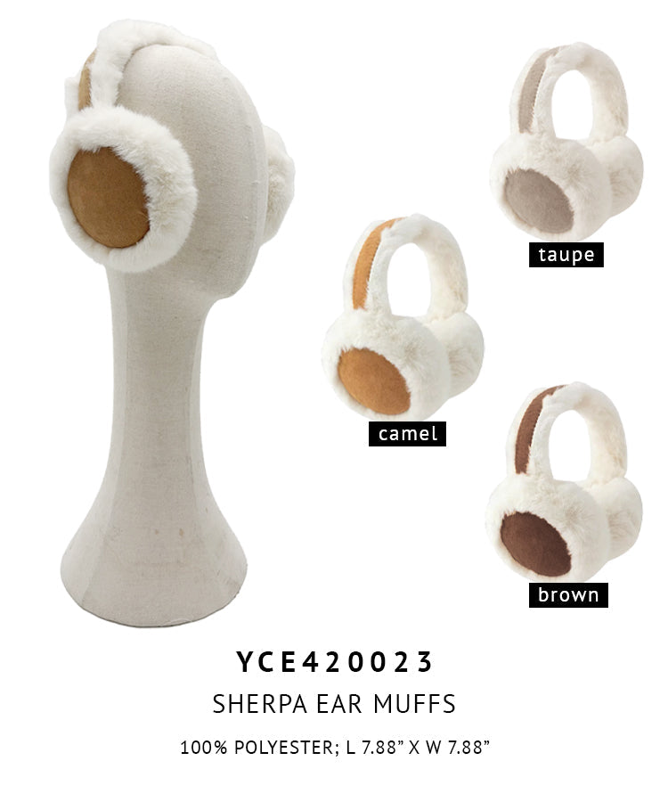 Sherpa Ear Muffs - Charming Charlie