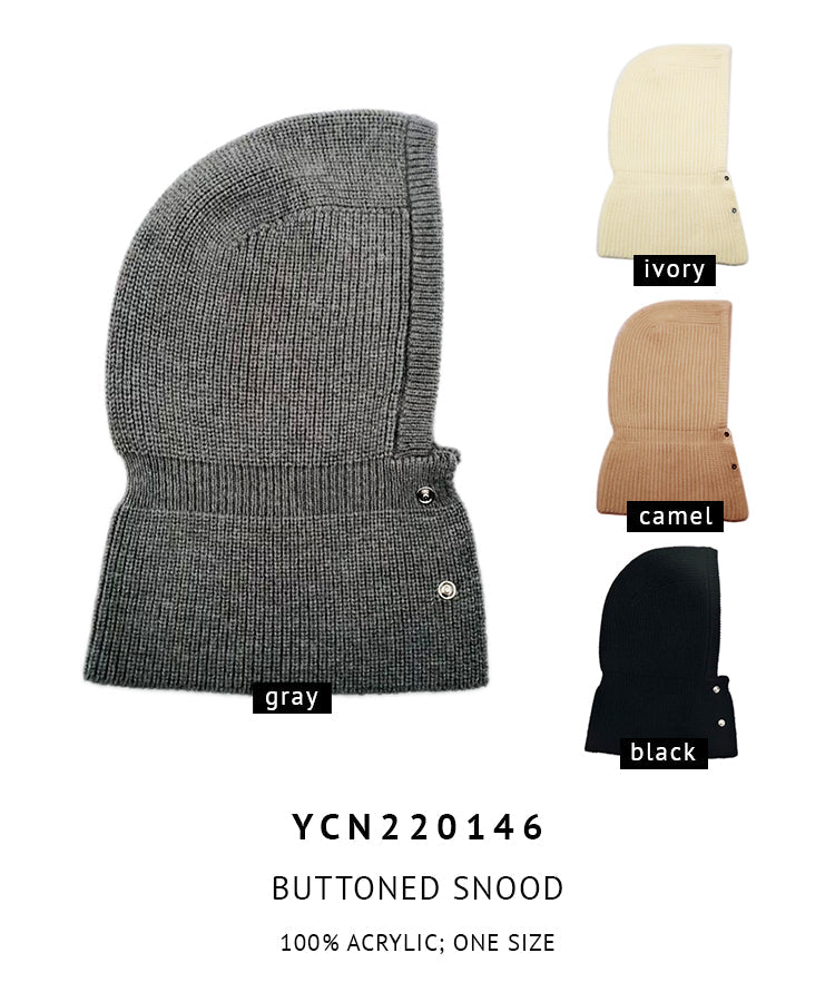 Buttoned Snood - Charming Charlie