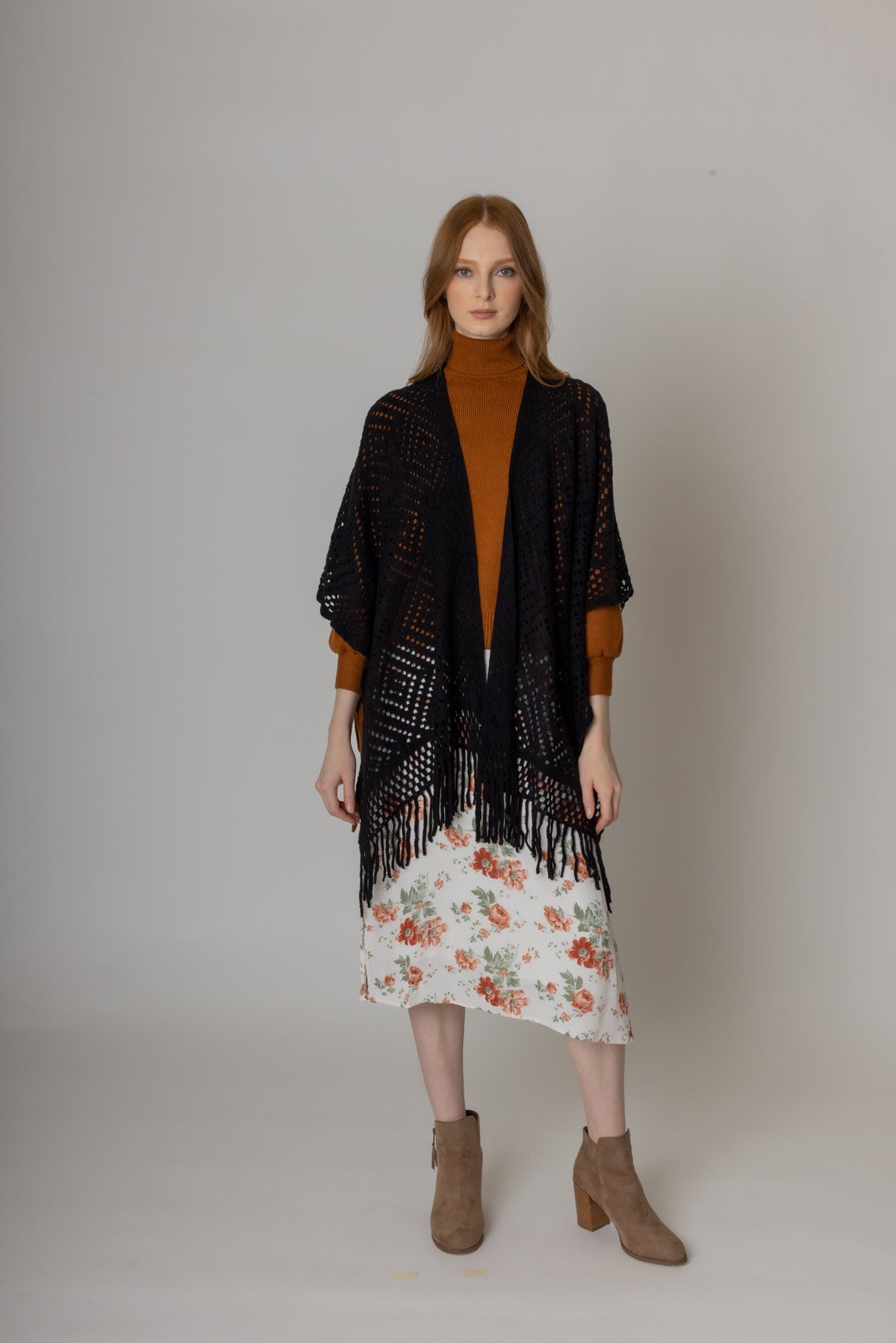 Geometric Ruana - Charming Charlie