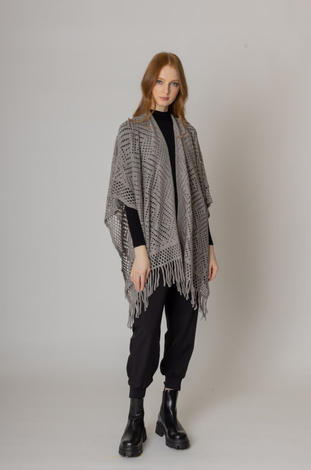 Geometric Ruana - Charming Charlie