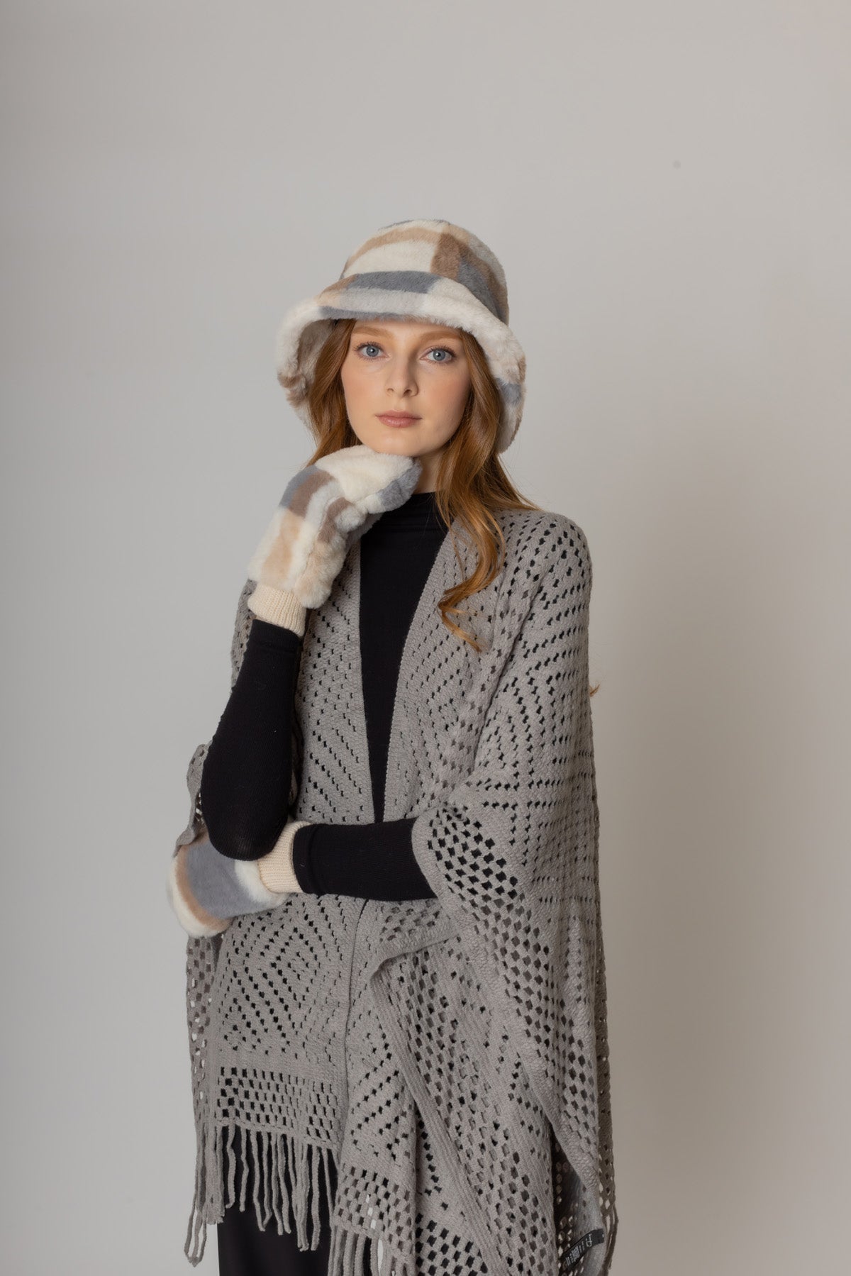 Geometric Ruana - Charming Charlie