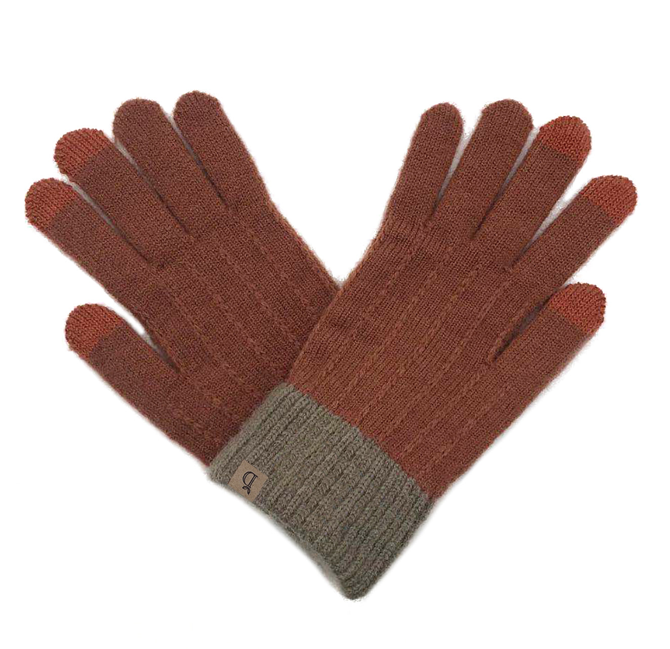Textured Knit Touch Gloves - Charming Charlie