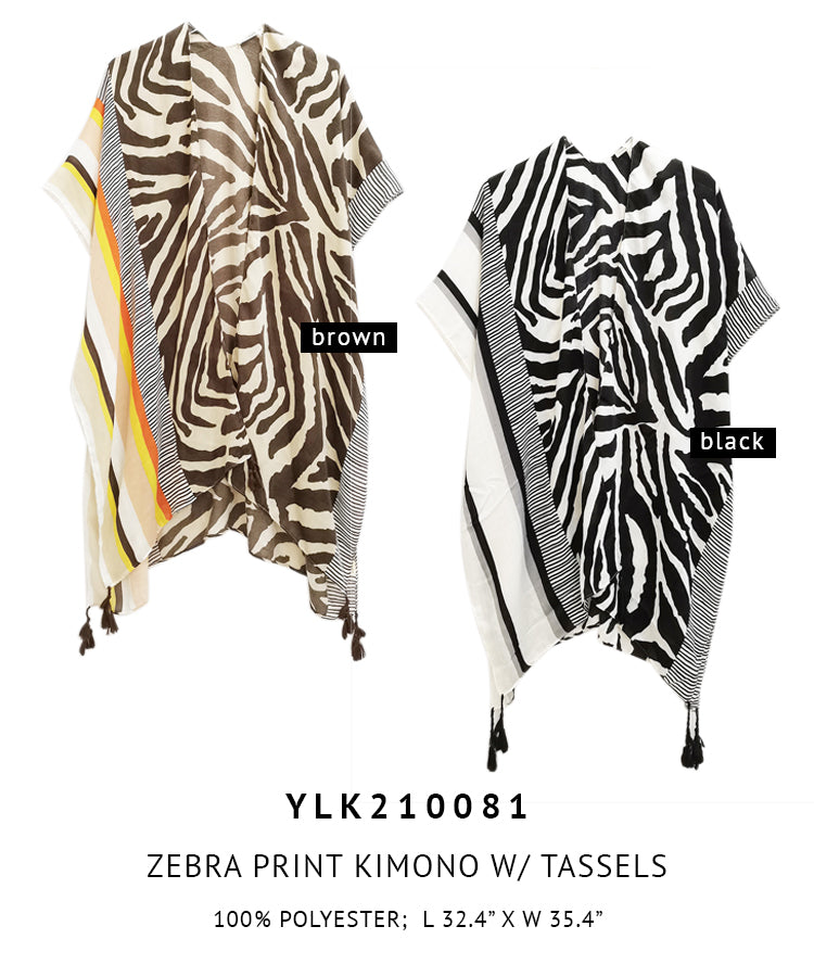 Animal Print Kimono - Charming Charlie