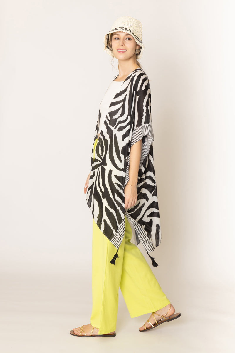 Animal Print Kimono - Charming Charlie
