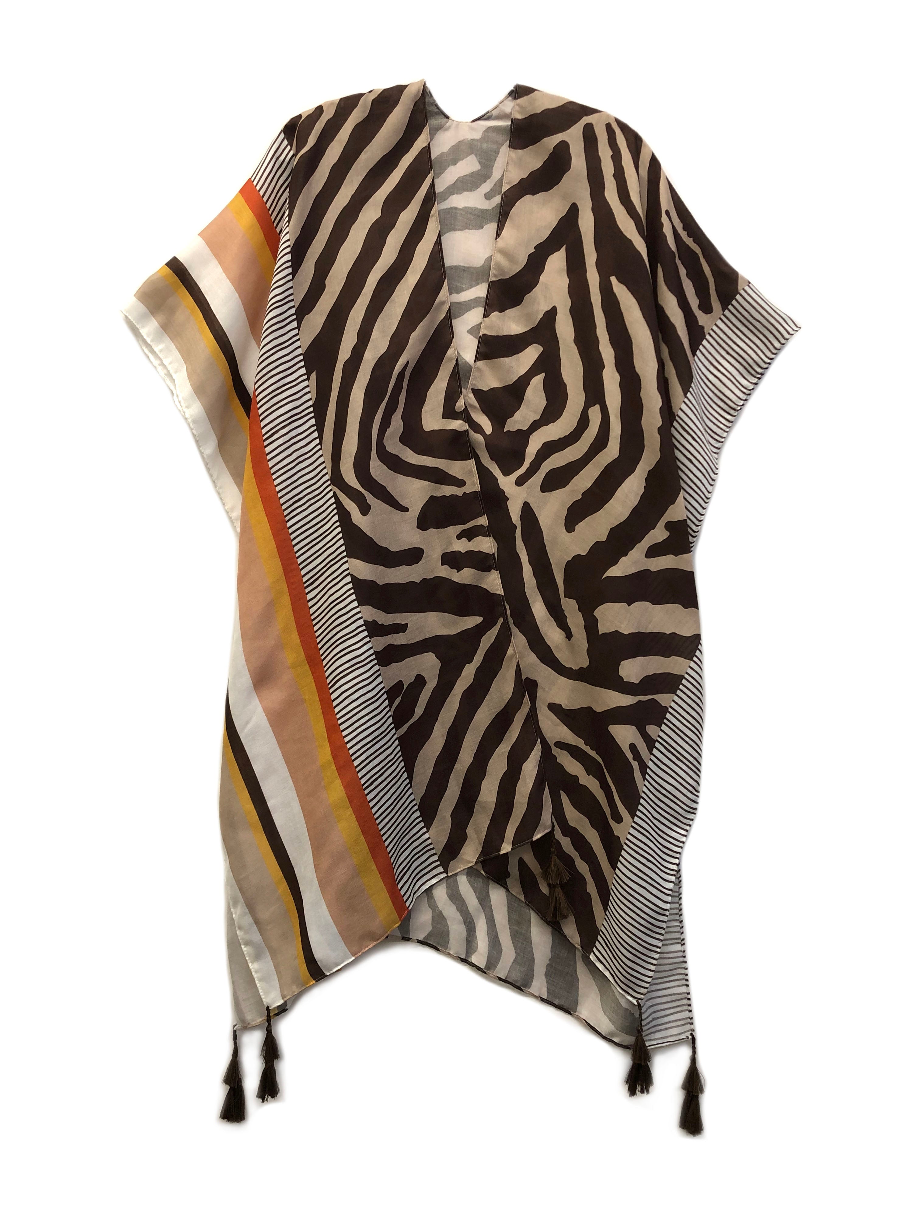 Animal Print Kimono - Charming Charlie