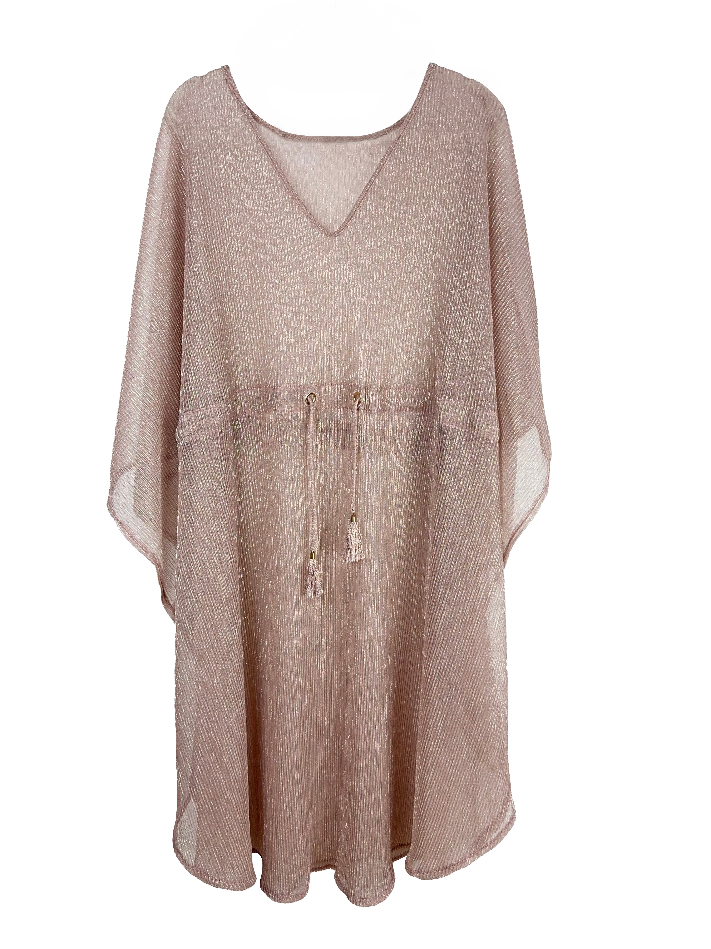 Lurex String Poncho - Charming Charlie