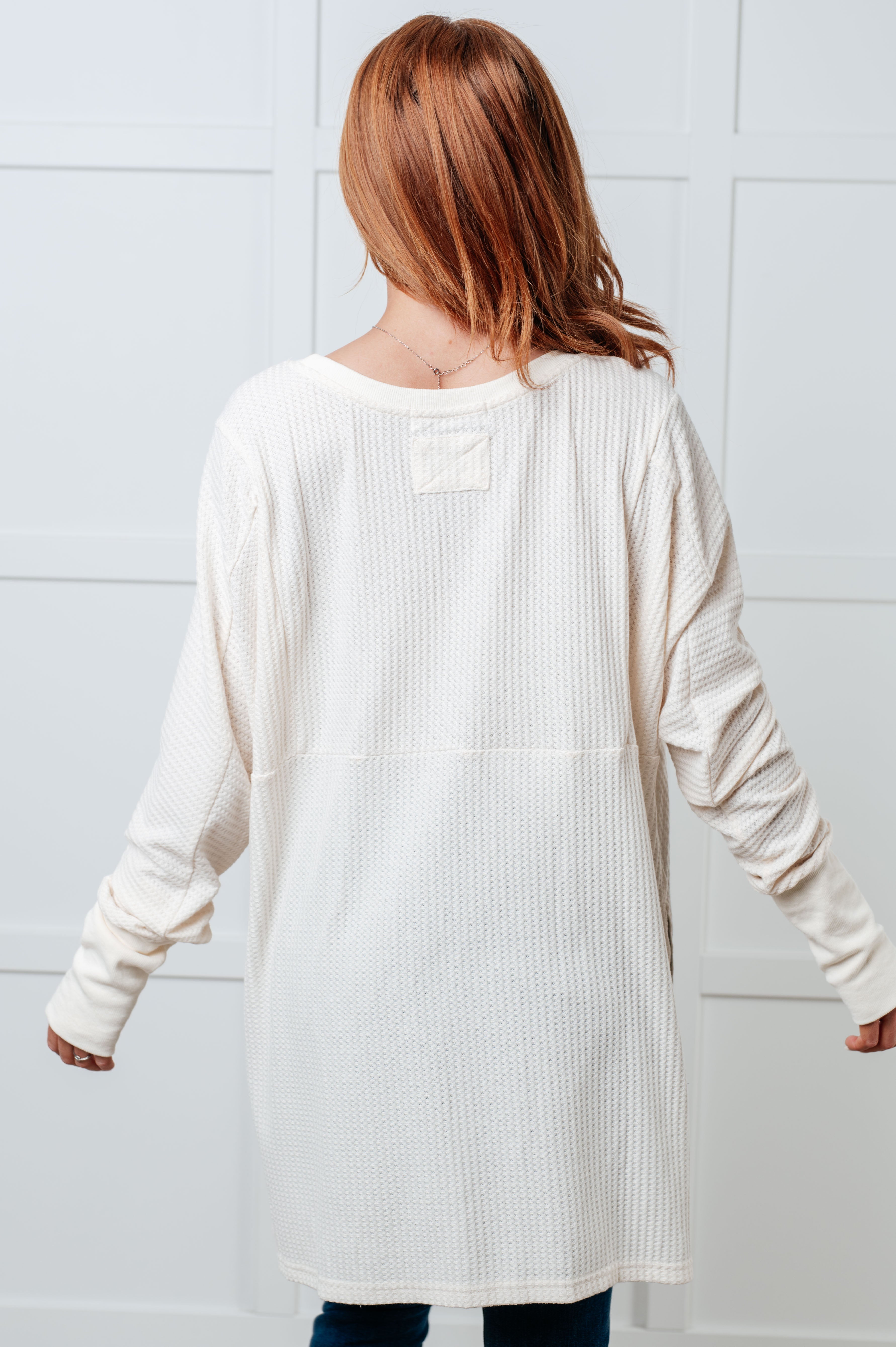 You're Too Kind Waffle Knit Top - Charming Charlie
