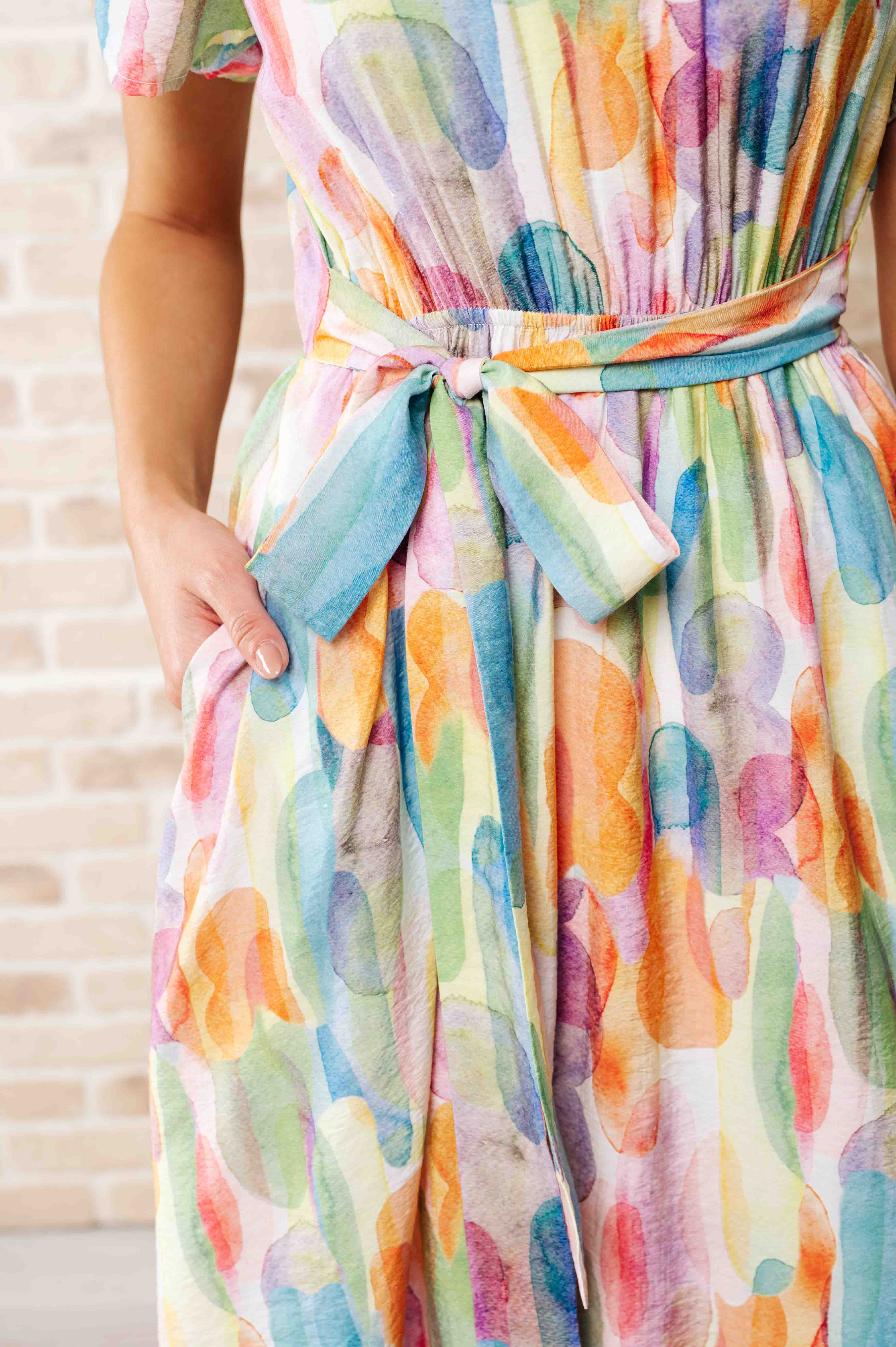 Young, Wild & Free Round Neck Dress - Charming Charlie