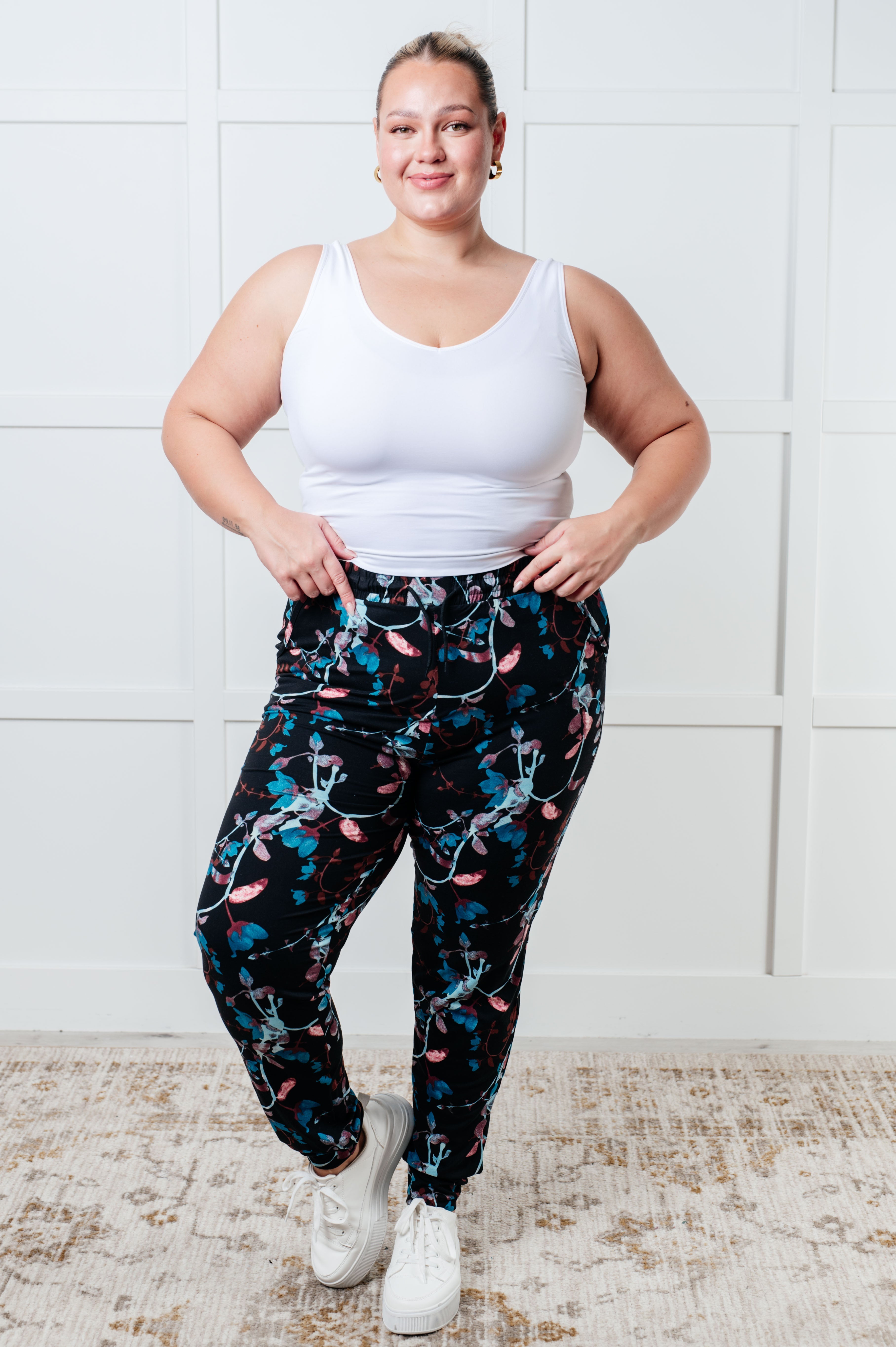 Your New Favorite Joggers in Luminescence Vine - Charming Charlie