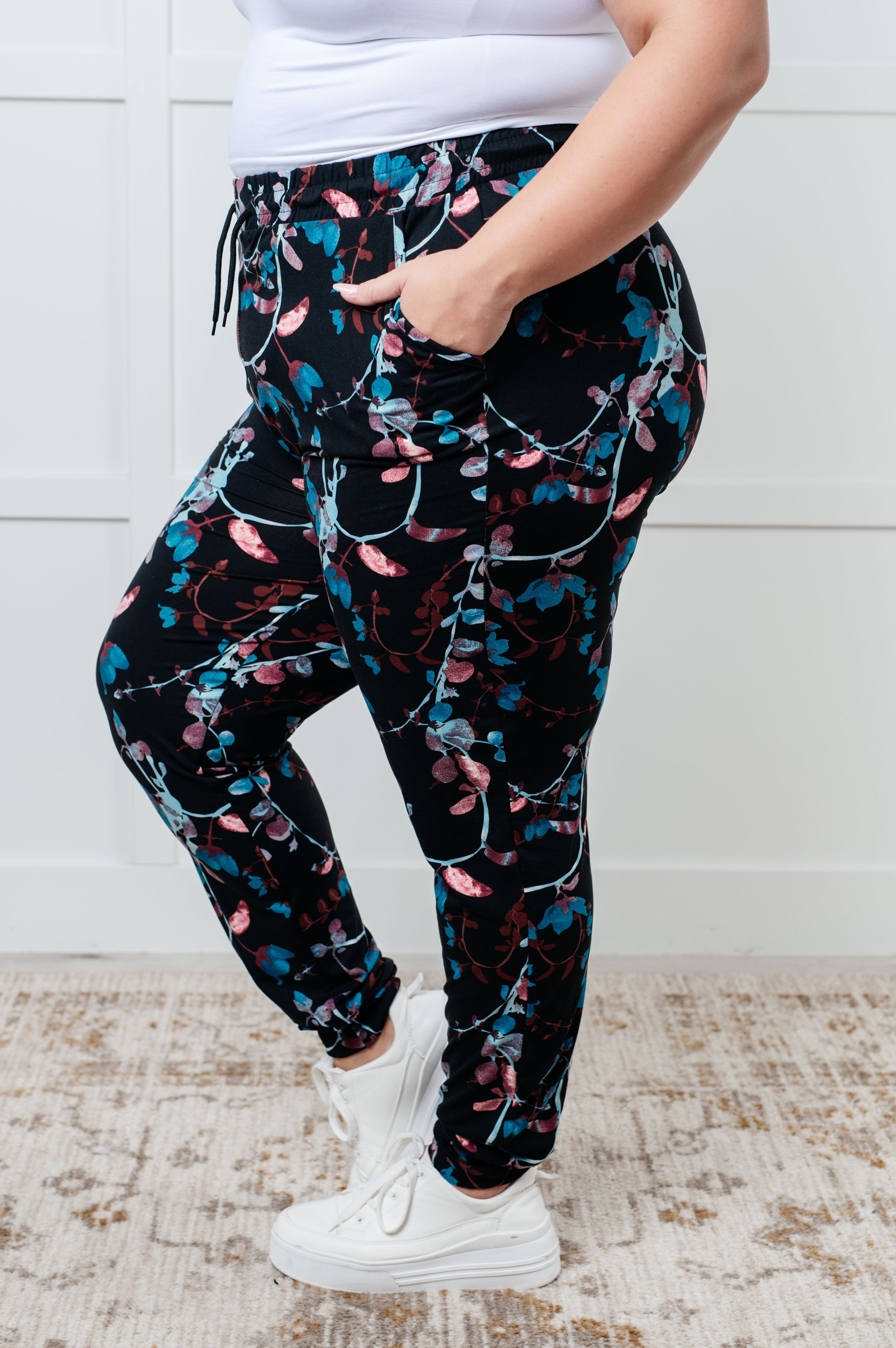 Your New Favorite Joggers in Luminescence Vine - Charming Charlie
