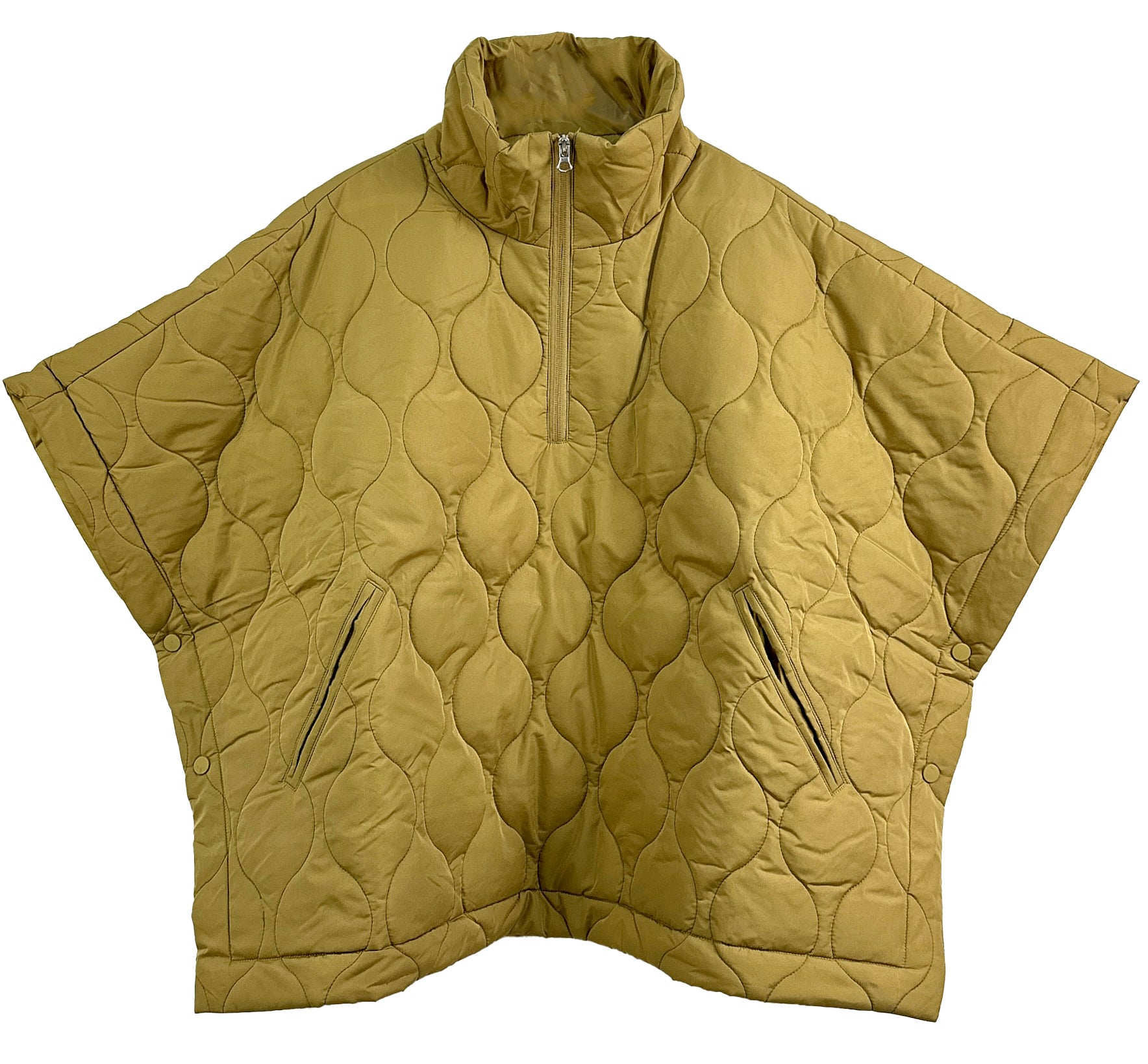 Quilted Puffer Poncho - Charming Charlie